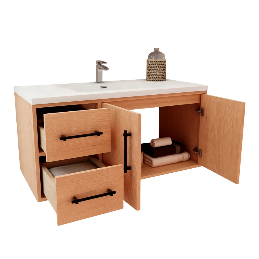 Belgian Floating Vanity (Latest Model) - 2nd Generation (24"-84") 23 Belgian Floating Vanity (Latest Model) - 2nd Generation (24"-84")