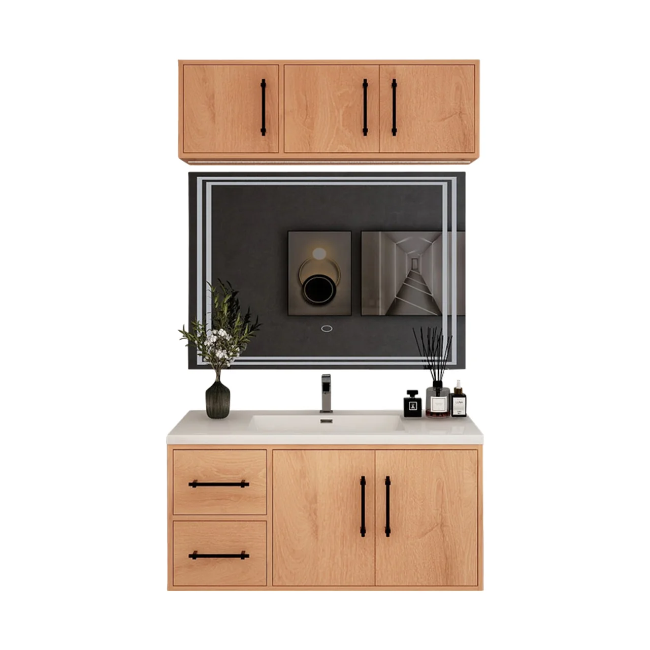 Belgian Floating Vanity (Latest Model) - 2nd Generation (24"-84") 25 Belgian Floating Vanity (Latest Model) - 2nd Generation (24"-84")