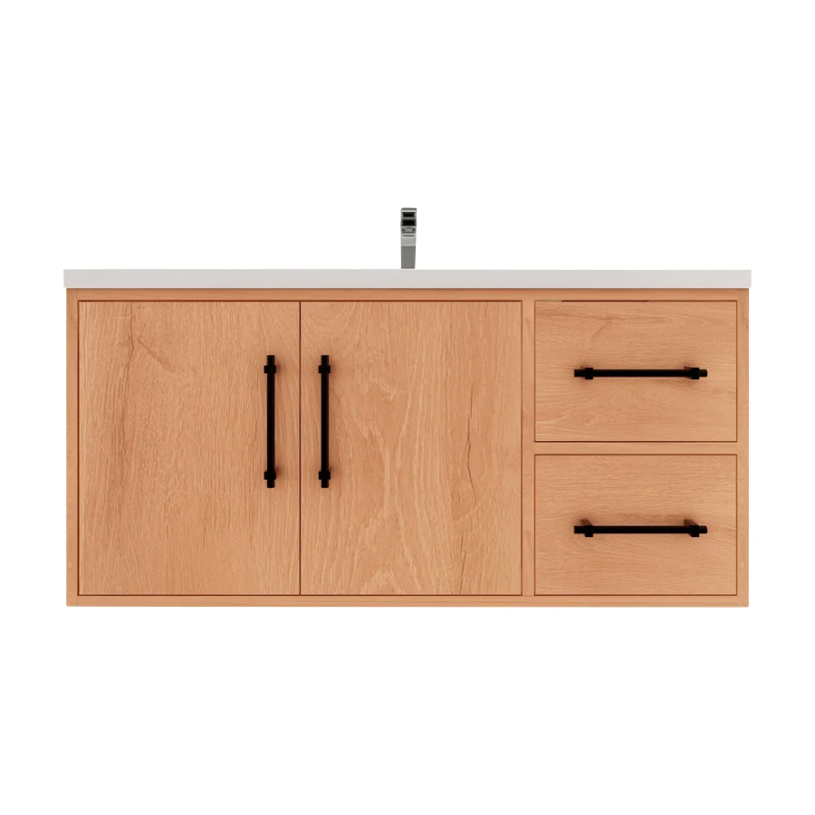 Belgian Floating Vanity (Latest Model) - 2nd Generation (24"-84") 26 Belgian Floating Vanity (Latest Model) - 2nd Generation (24"-84")