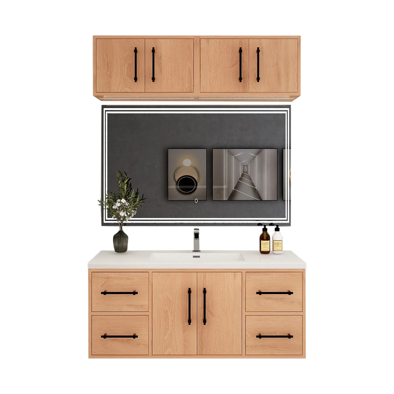 Belgian Floating Vanity (Latest Model) - 2nd Generation (24"-84") 33 Belgian Floating Vanity (Latest Model) - 2nd Generation (24"-84")