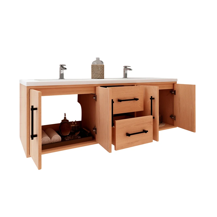 Belgian Floating Vanity (Latest Model) - 2nd Generation (24"-84") 36 Belgian Floating Vanity (Latest Model) - 2nd Generation (24"-84")