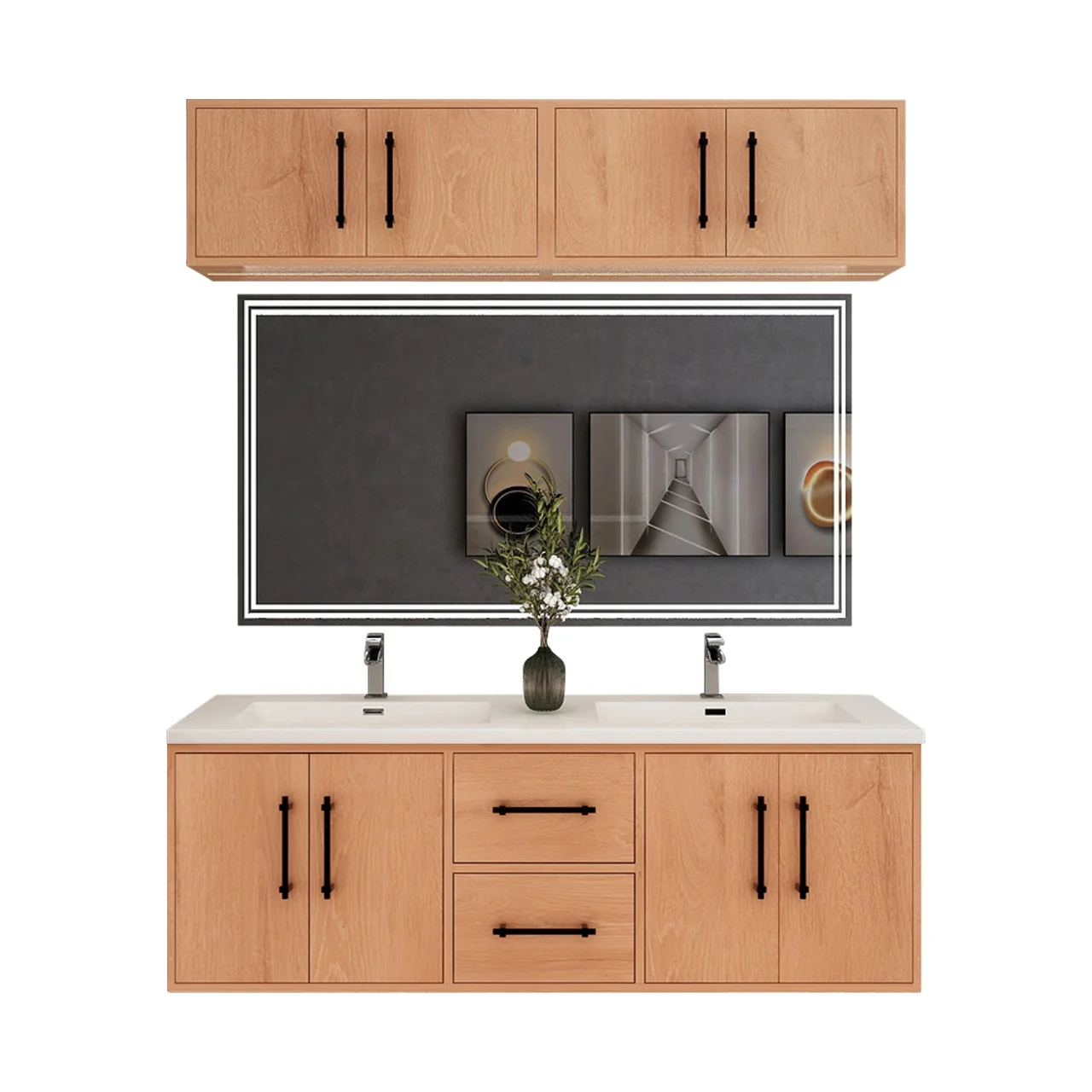 Belgian Floating Vanity (Latest Model) - 2nd Generation (24"-84") 38 Belgian Floating Vanity (Latest Model) - 2nd Generation (24"-84")