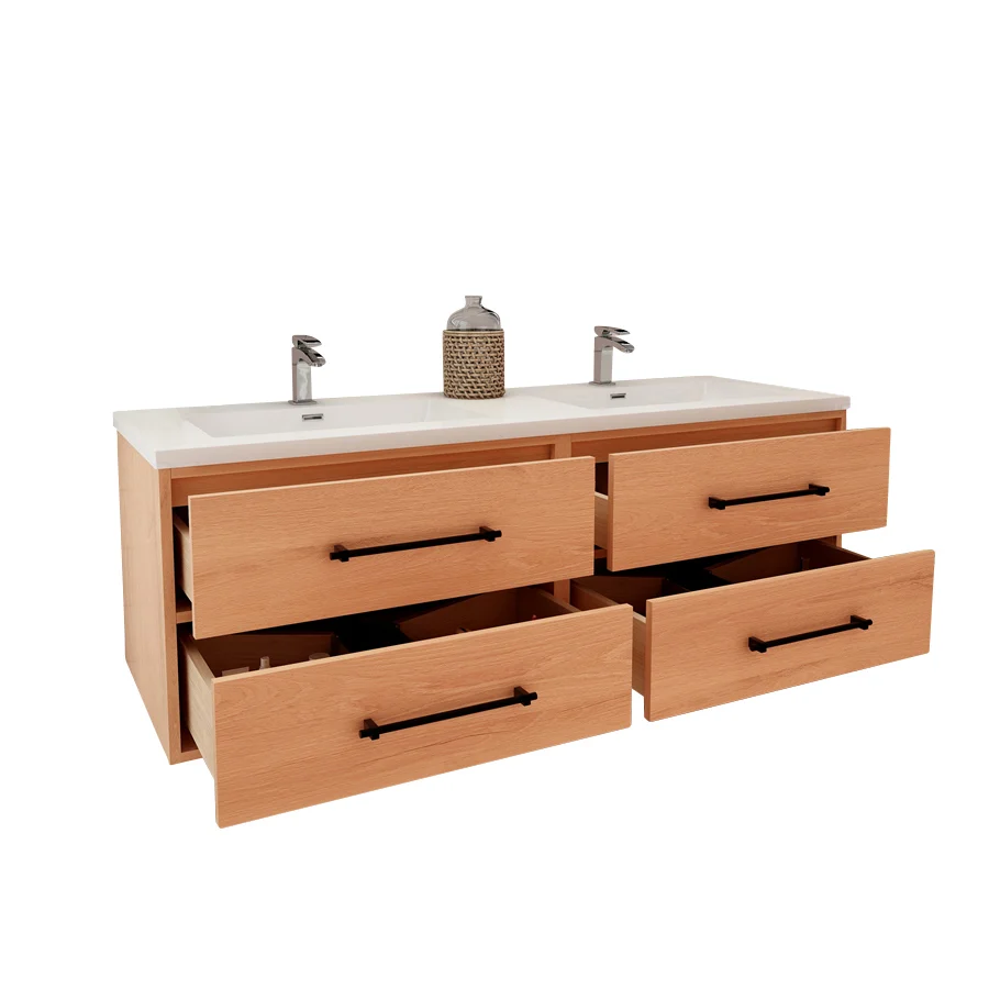 Belgian Floating Vanity (Latest Model) - 2nd Generation (24"-84") 42 Belgian Floating Vanity (Latest Model) - 2nd Generation (24"-84")