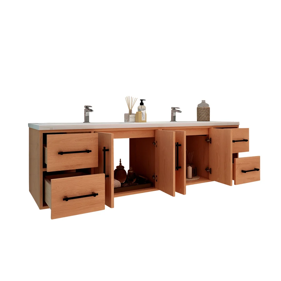 Belgian Floating Vanity (Latest Model) - 2nd Generation (24"-84") 5 Belgian Floating Vanity (Latest Model) - 2nd Generation (24"-84")