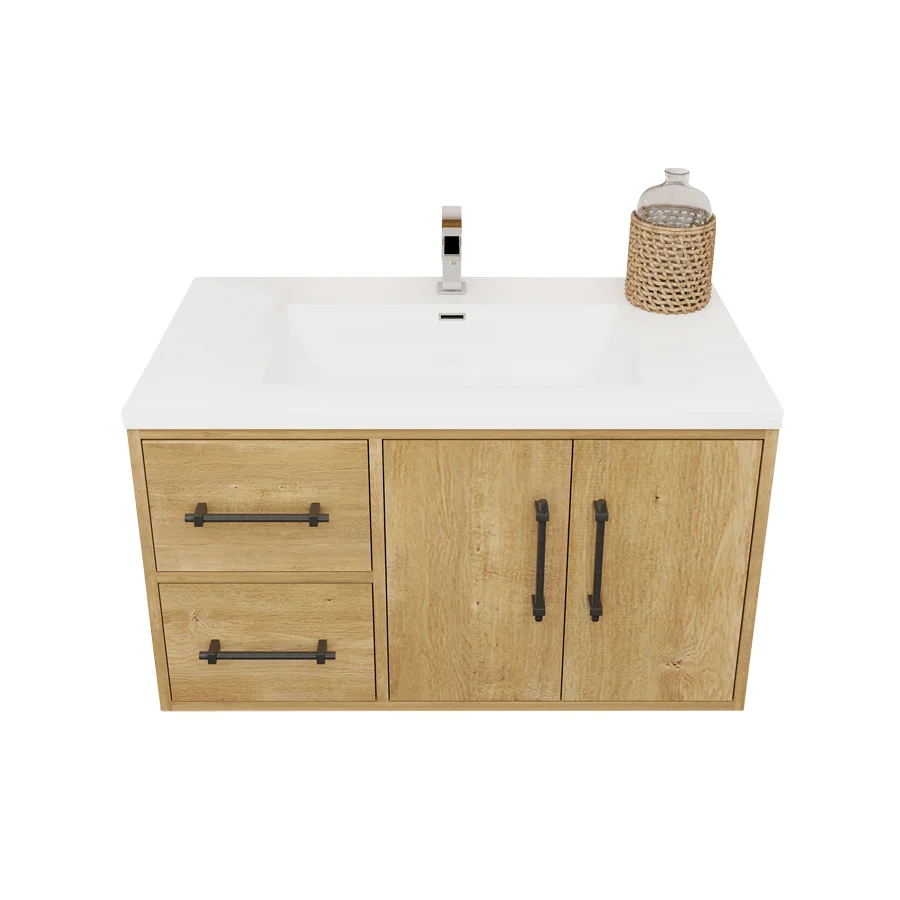 Belgian Floating Vanity (Latest Model) - 2nd Generation (24"-84") 64 Belgian Floating Vanity (Latest Model) - 2nd Generation (24"-84")