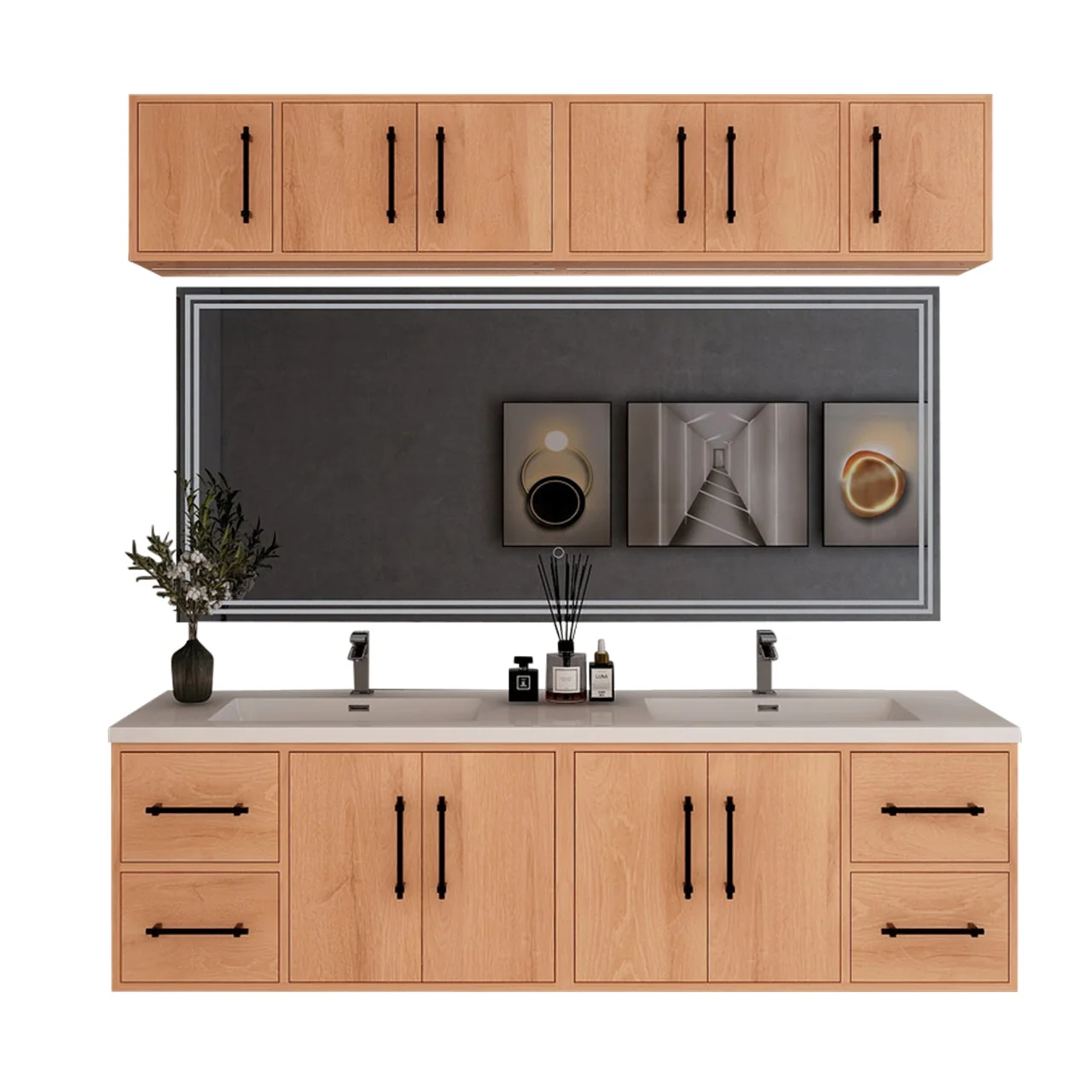 Belgian Floating Vanity (Latest Model) - 2nd Generation (24"-84") 7 Belgian Floating Vanity (Latest Model) - 2nd Generation (24"-84")