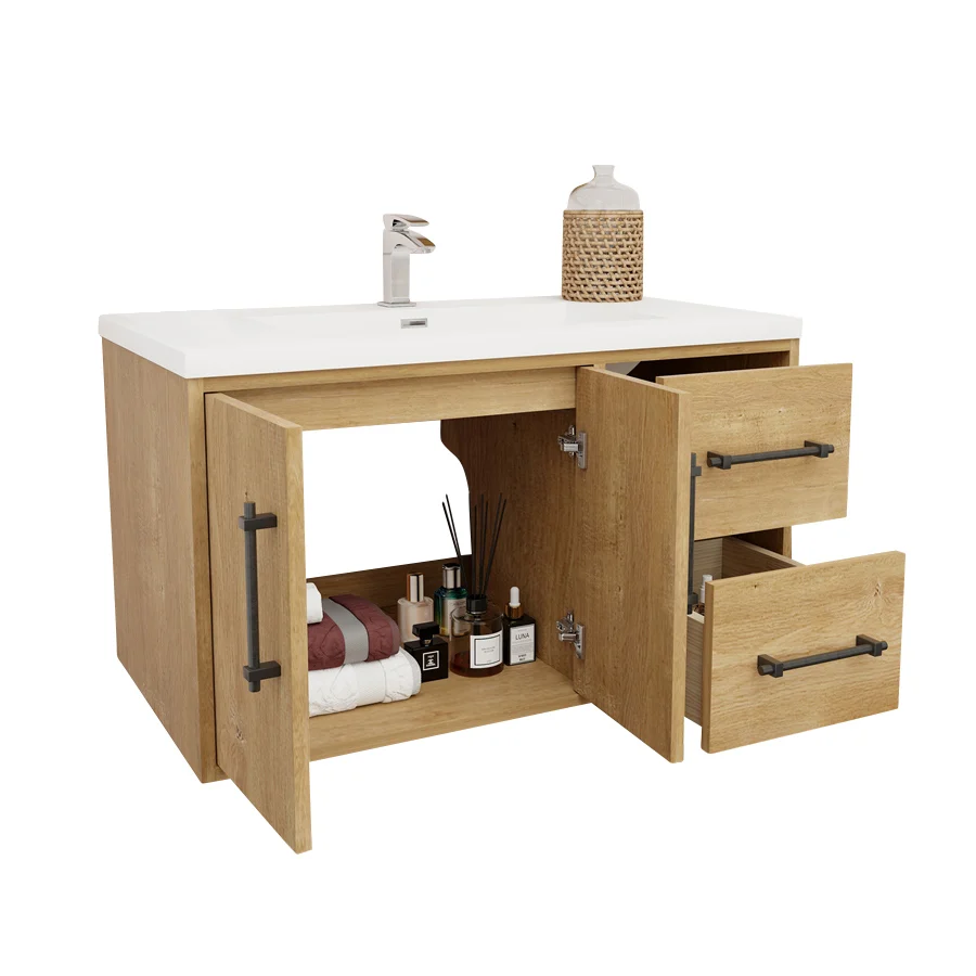 Belgian Floating Vanity (Latest Model) - 2nd Generation (24"-84") 71 Belgian Floating Vanity (Latest Model) - 2nd Generation (24"-84")