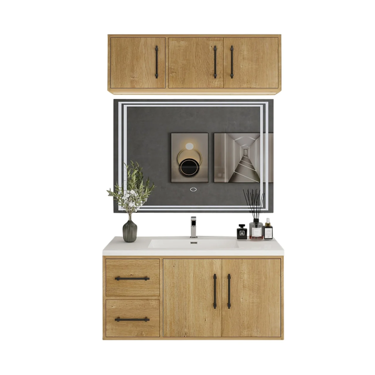Belgian Floating Vanity (Latest Model) - 2nd Generation (24"-84") 79 Belgian Floating Vanity (Latest Model) - 2nd Generation (24"-84")