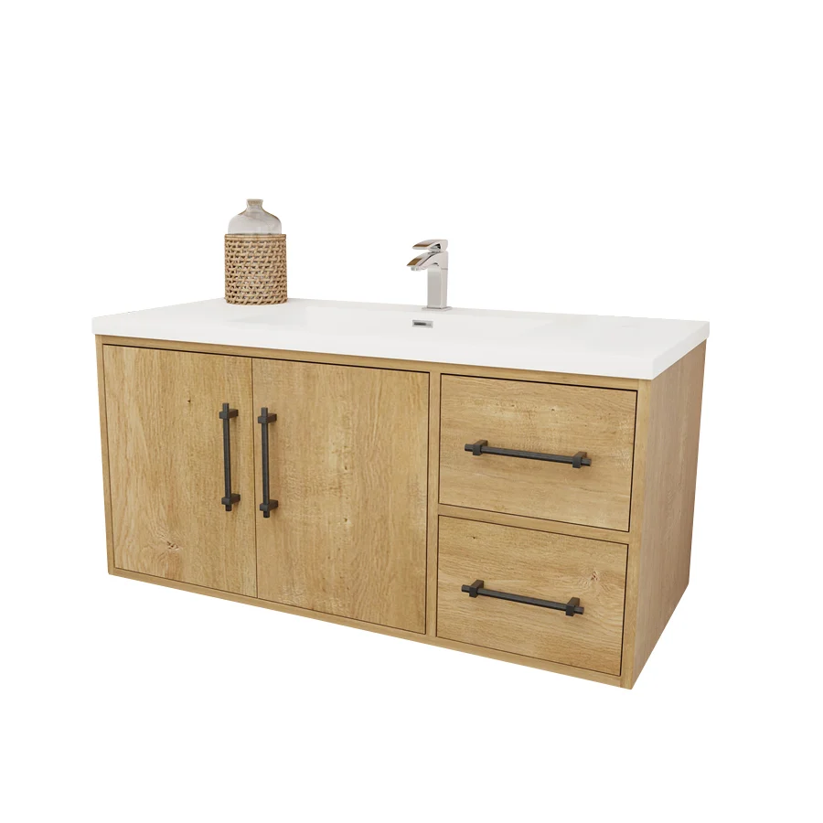Belgian Floating Vanity (Latest Model) - 2nd Generation (24"-84") 81 Belgian Floating Vanity (Latest Model) - 2nd Generation (24"-84")