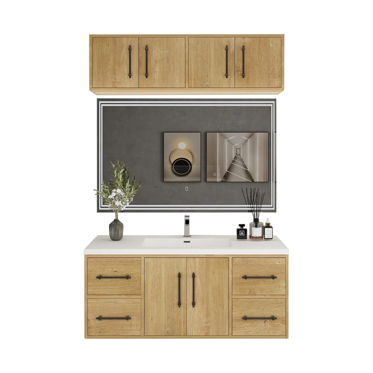 Belgian Floating Vanity (Latest Model) - 2nd Generation (24"-84") 89 Belgian Floating Vanity (Latest Model) - 2nd Generation (24"-84")