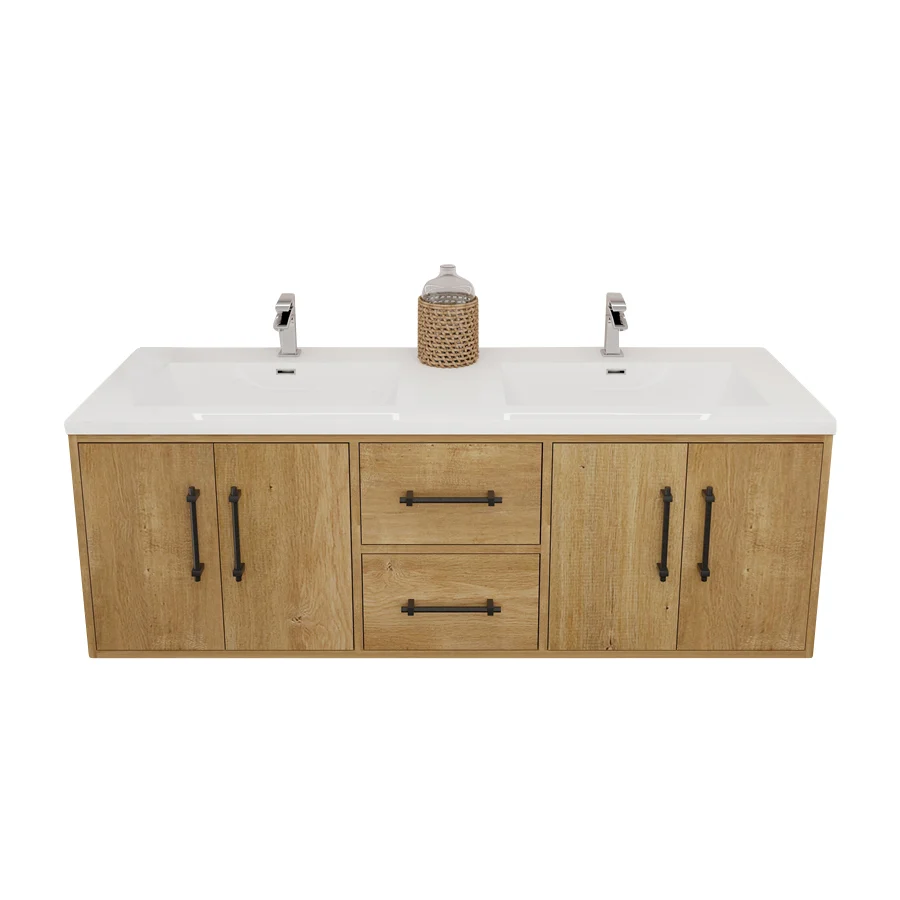 Belgian Floating Vanity (Latest Model) - 2nd Generation (24"-84") 96 Belgian Floating Vanity (Latest Model) - 2nd Generation (24"-84")