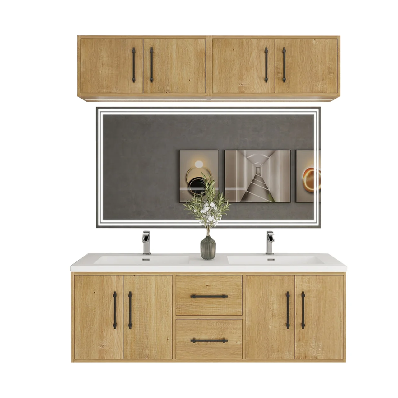 Belgian Floating Vanity (Latest Model) - 2nd Generation (24"-84") 99 Belgian Floating Vanity (Latest Model) - 2nd Generation (24"-84")