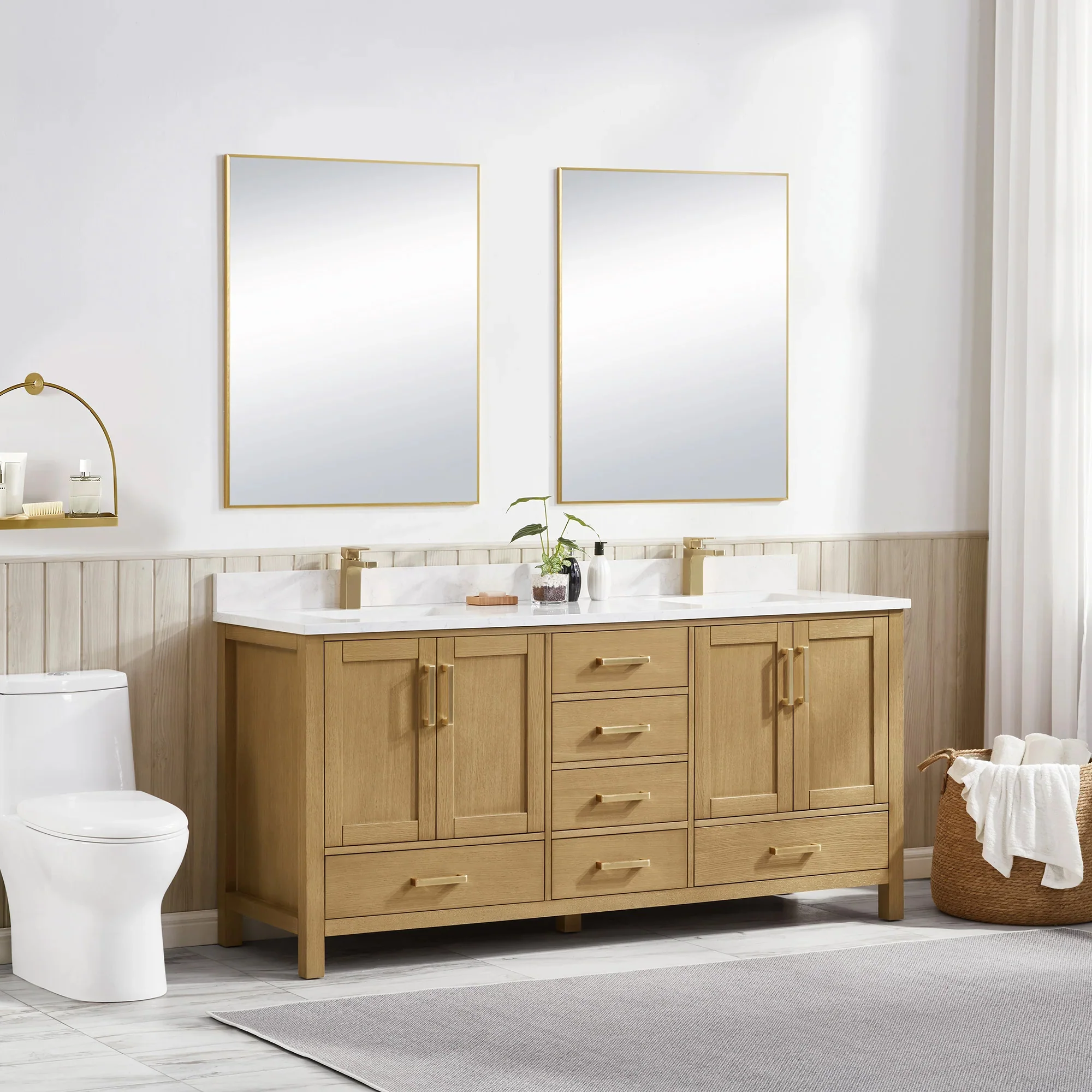 Ligne Forma Bathroom Vanity - Shaker (24"-72") 108 Ligne Forma Bathroom Vanity - Shaker (24"-72")
