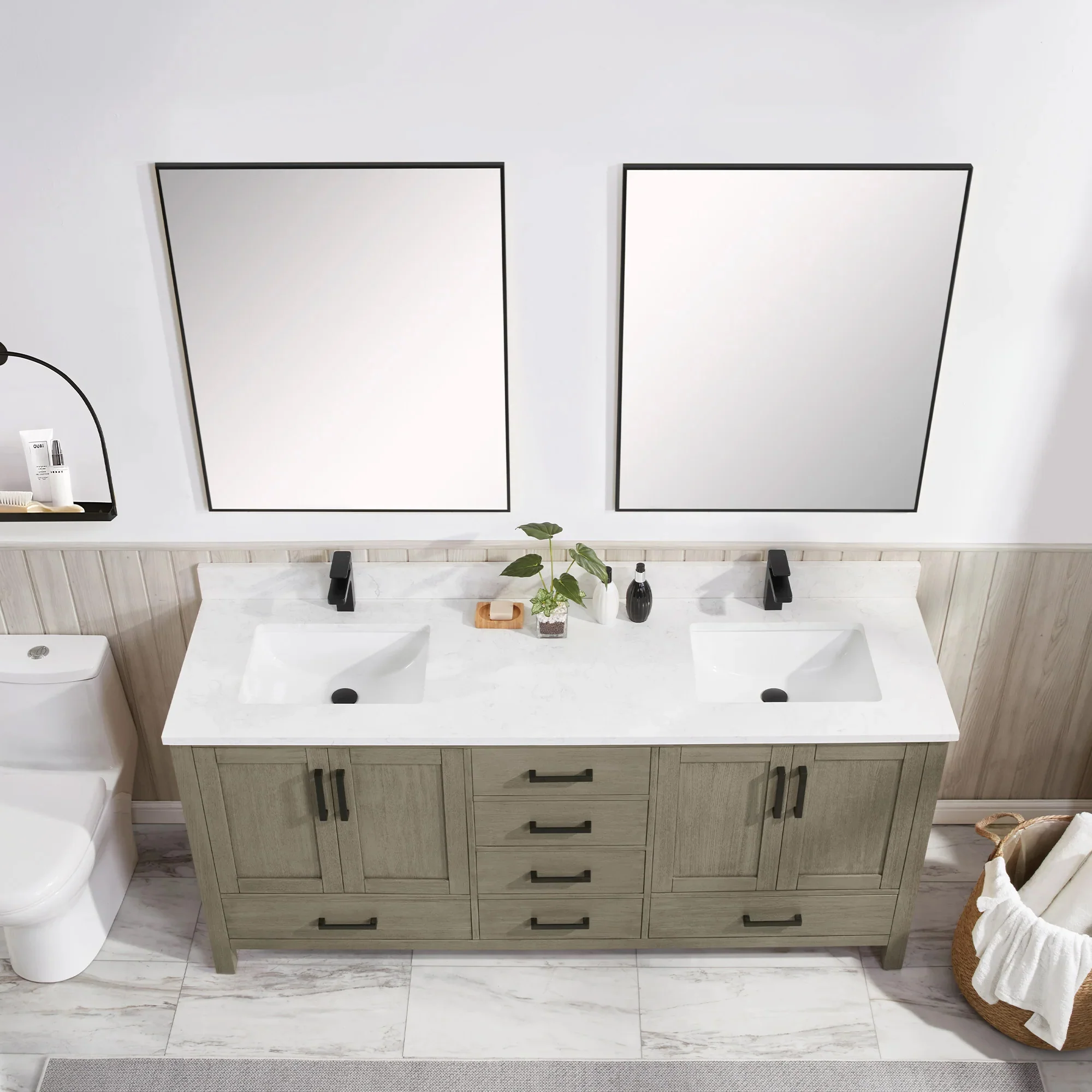 Ligne Forma Bathroom Vanity - Shaker (24"-72") 118 Ligne Forma Bathroom Vanity - Shaker (24"-72")