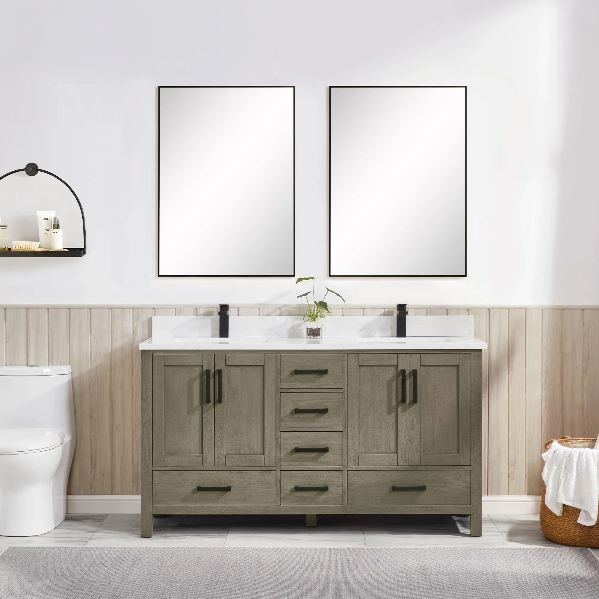 Ligne Forma Bathroom Vanity - Shaker (24"-72") 18 Ligne Forma Bathroom Vanity - Shaker (24"-72")