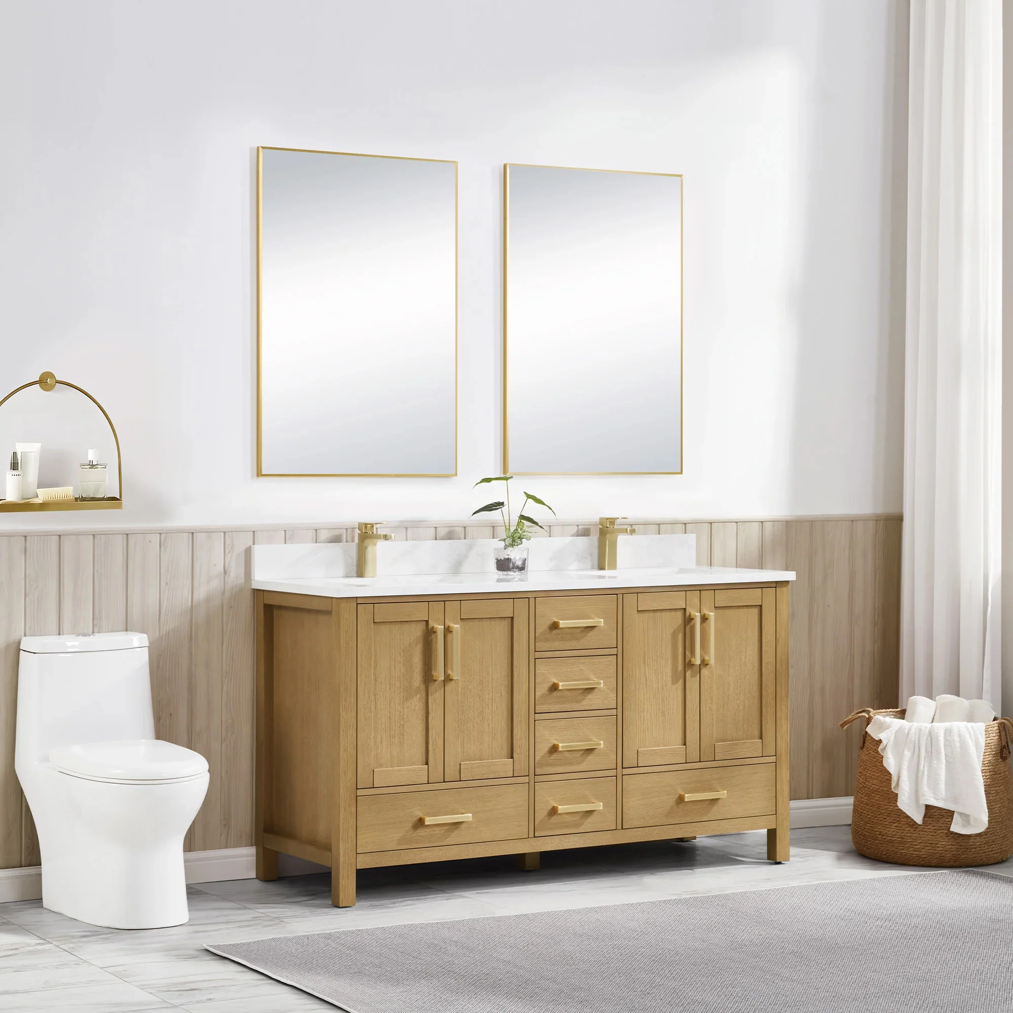 Ligne Forma Bathroom Vanity - Shaker (24"-72") 3 Ligne Forma Bathroom Vanity - Shaker (24"-72")