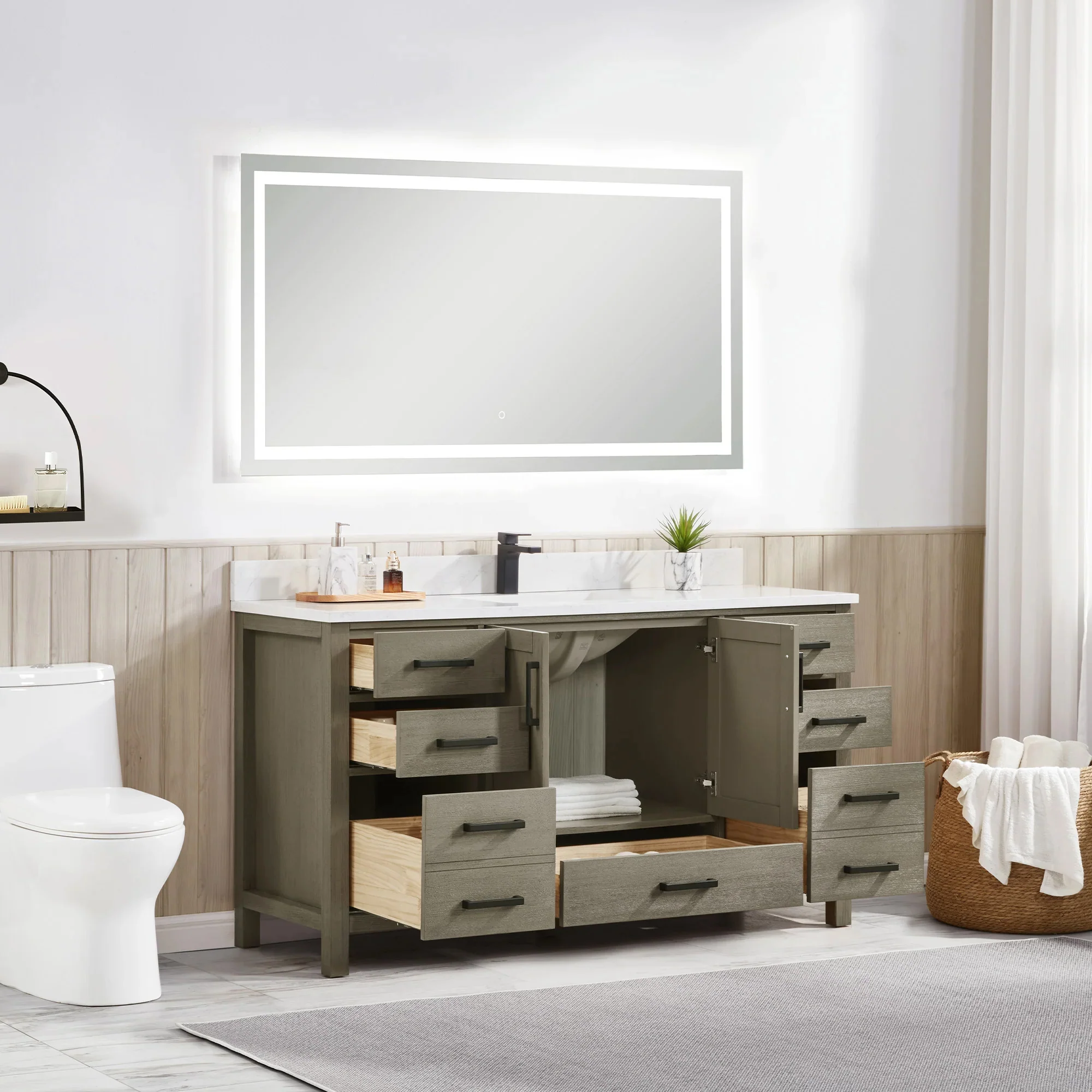 Ligne Forma Bathroom Vanity - Shaker (24"-72") 30 Ligne Forma Bathroom Vanity - Shaker (24"-72")
