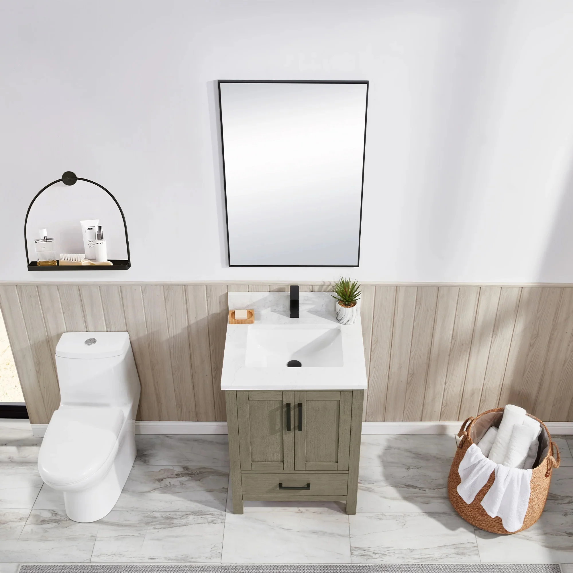 Ligne Forma Bathroom Vanity - Shaker (24"-72") 40 Ligne Forma Bathroom Vanity - Shaker (24"-72")