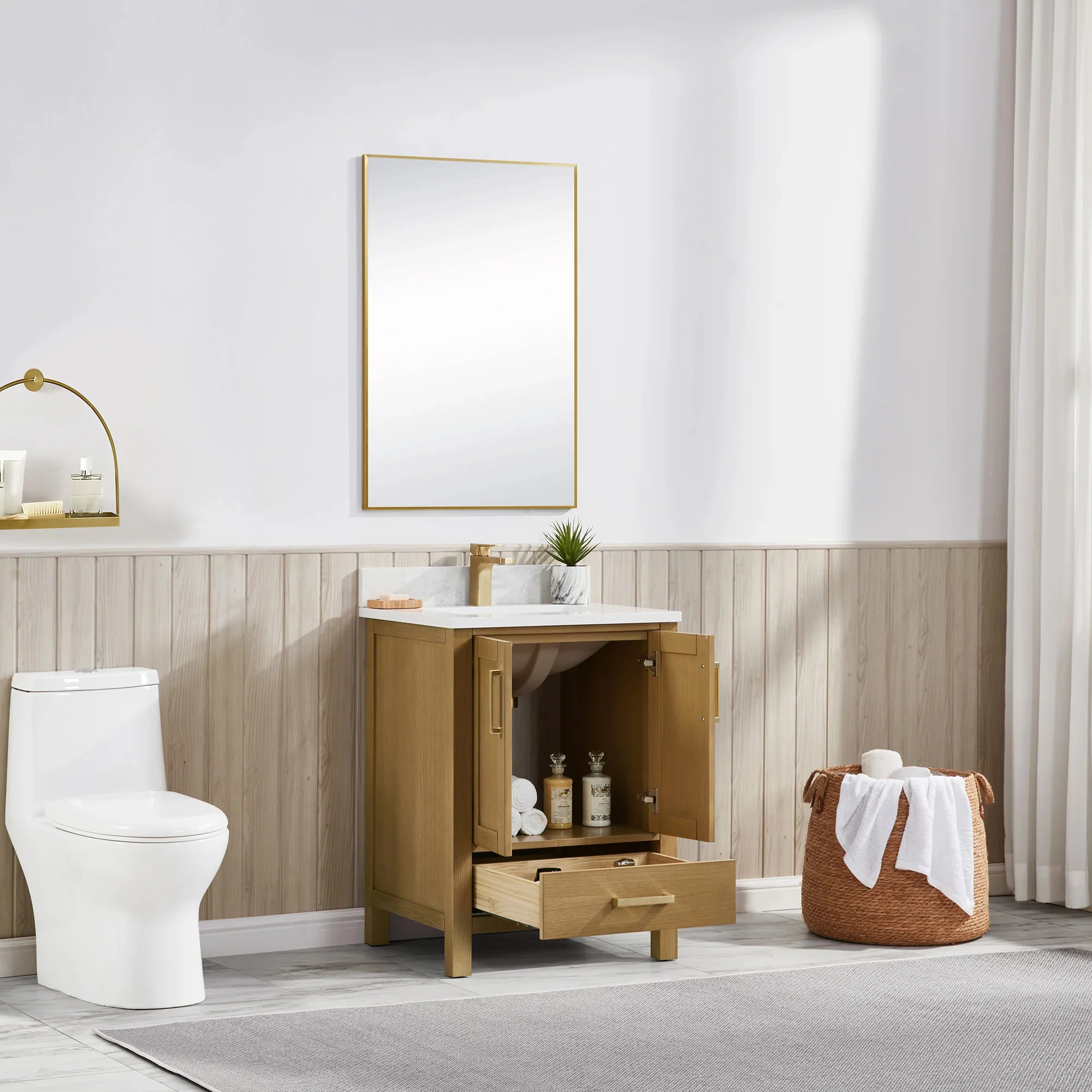 Ligne Forma Bathroom Vanity - Shaker (24"-72") 48 Ligne Forma Bathroom Vanity - Shaker (24"-72")