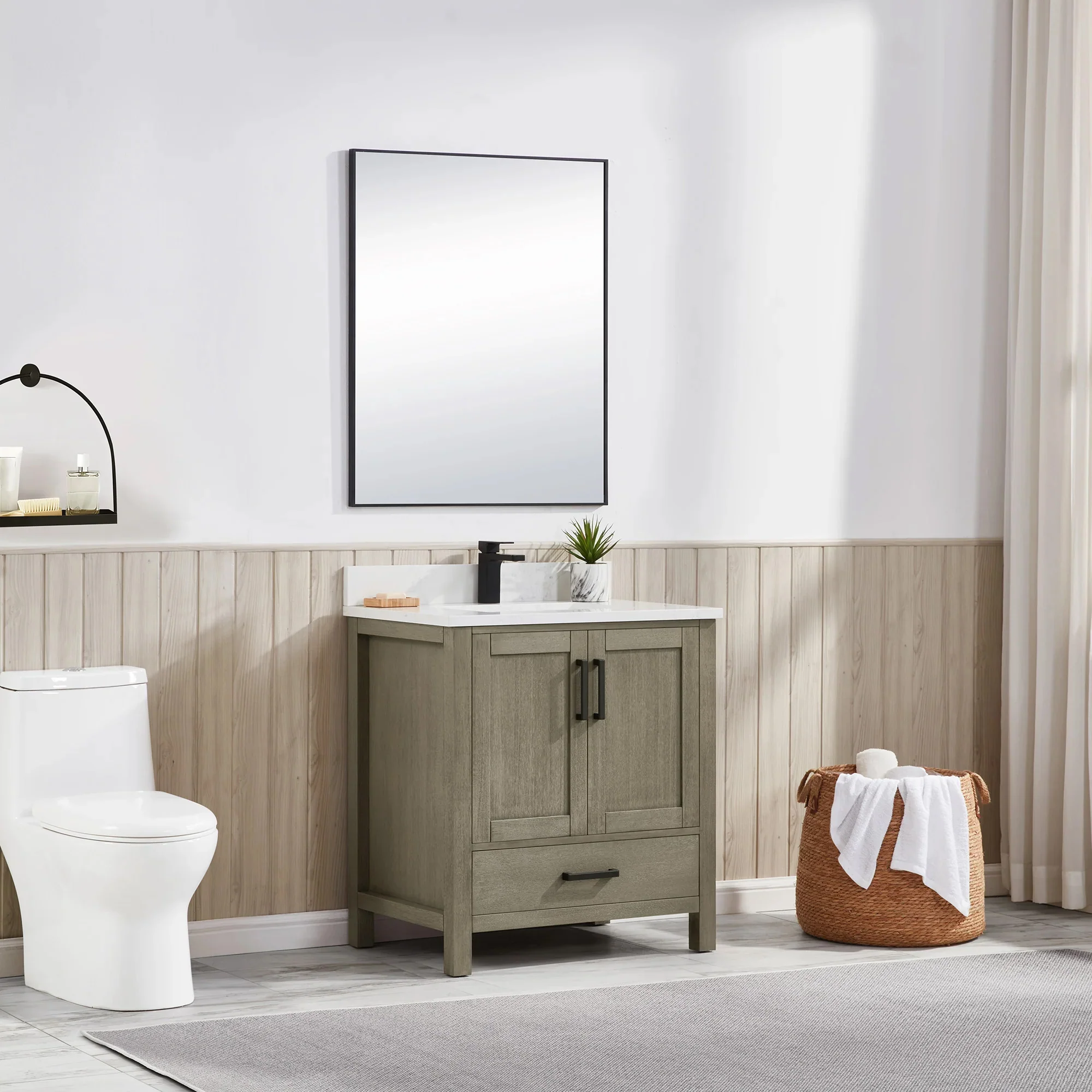 Ligne Forma Bathroom Vanity - Shaker (24"-72") 56 Ligne Forma Bathroom Vanity - Shaker (24"-72")