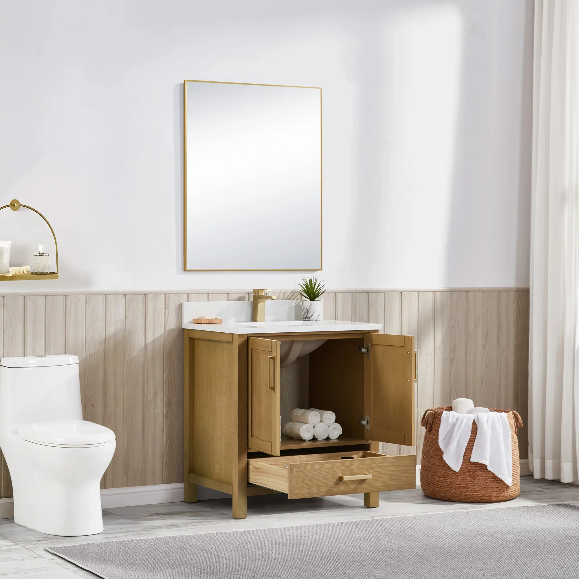 Ligne Forma Bathroom Vanity - Shaker (24"-72") 64 Ligne Forma Bathroom Vanity - Shaker (24"-72")