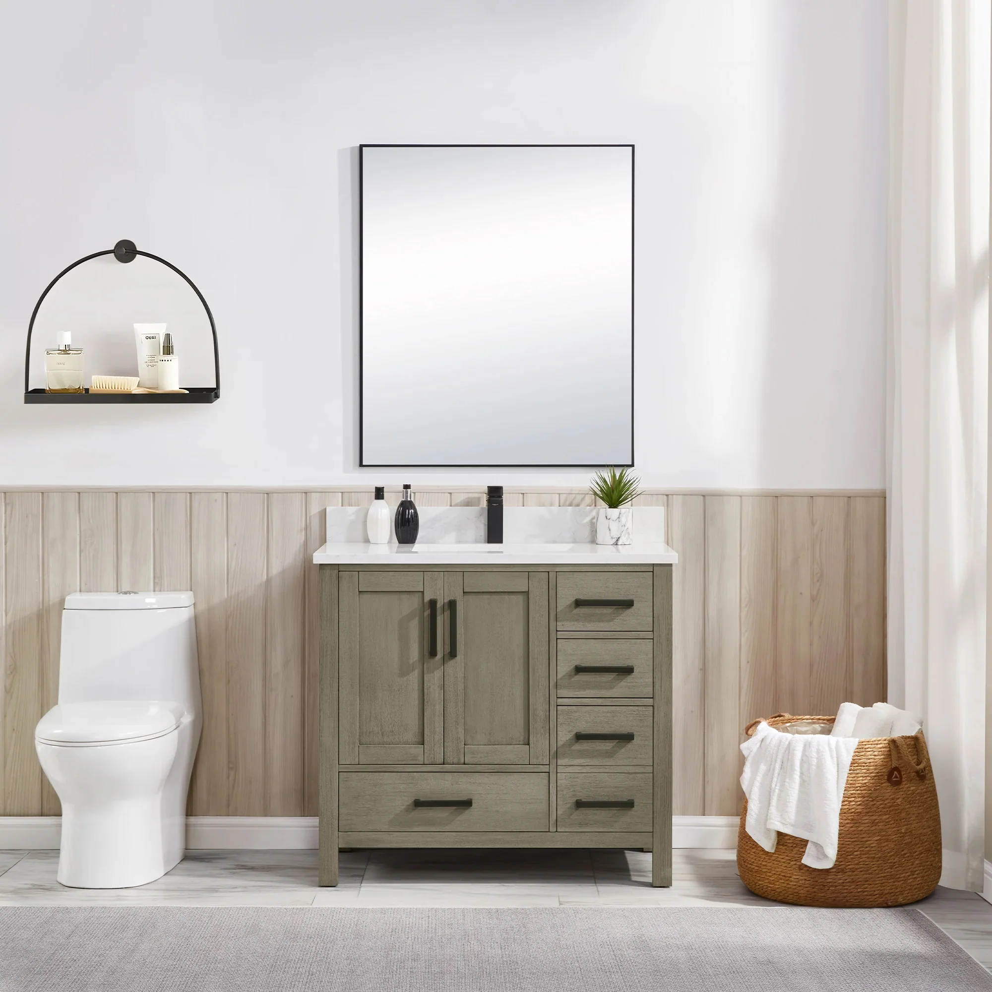 Ligne Forma Bathroom Vanity - Shaker (24"-72") 79 Ligne Forma Bathroom Vanity - Shaker (24"-72")