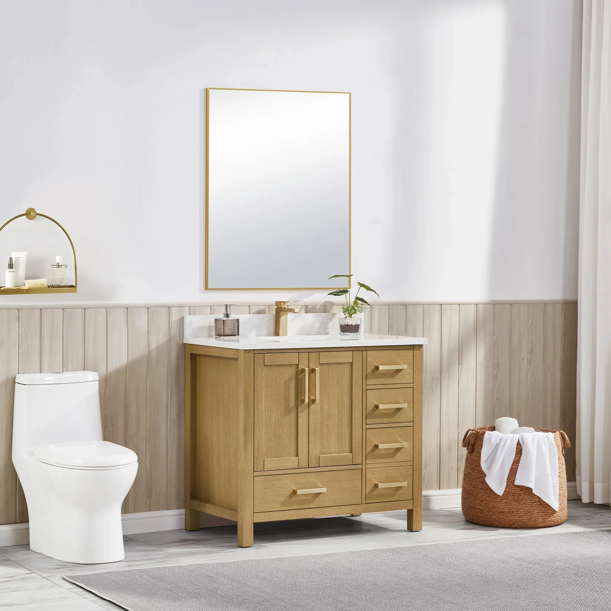 Ligne Forma Bathroom Vanity - Shaker (24"-72") 81 Ligne Forma Bathroom Vanity - Shaker (24"-72")