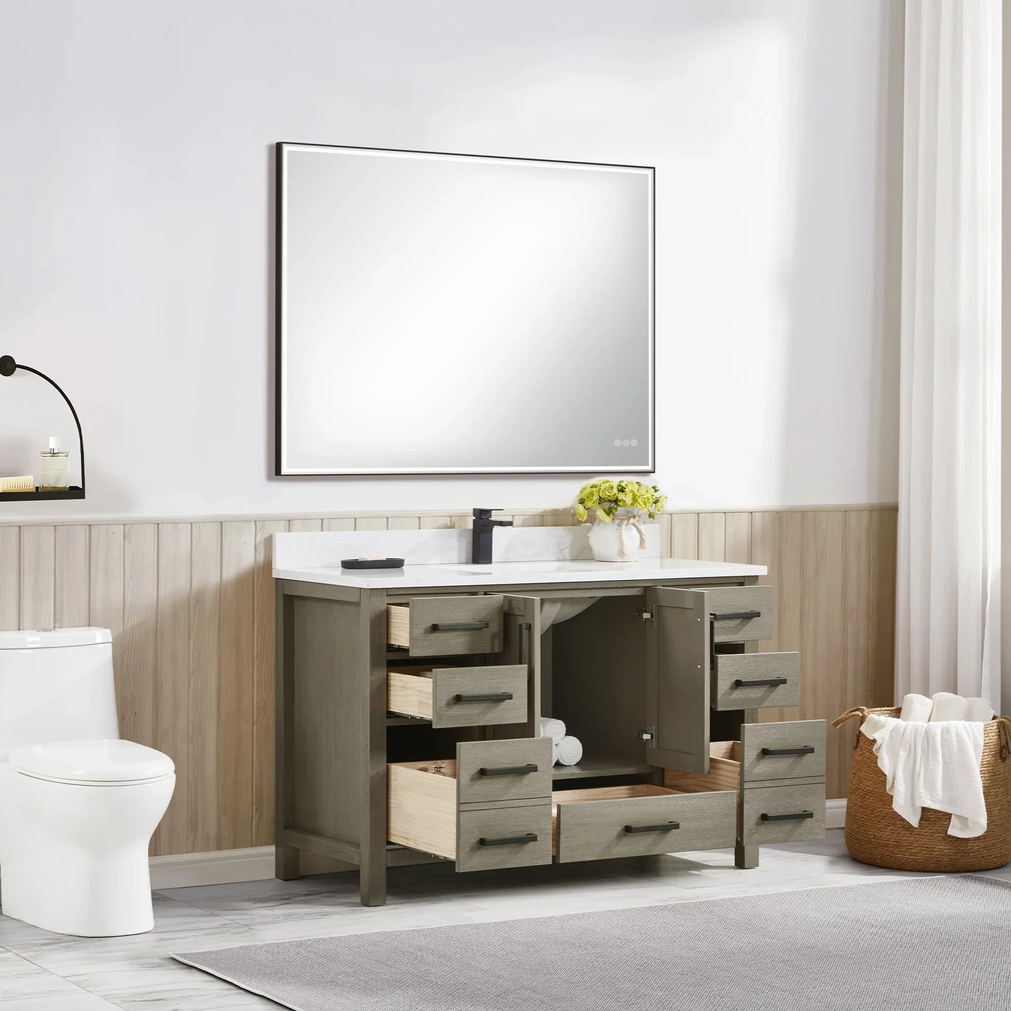 Ligne Forma Bathroom Vanity - Shaker (24"-72") 91 Ligne Forma Bathroom Vanity - Shaker (24"-72")
