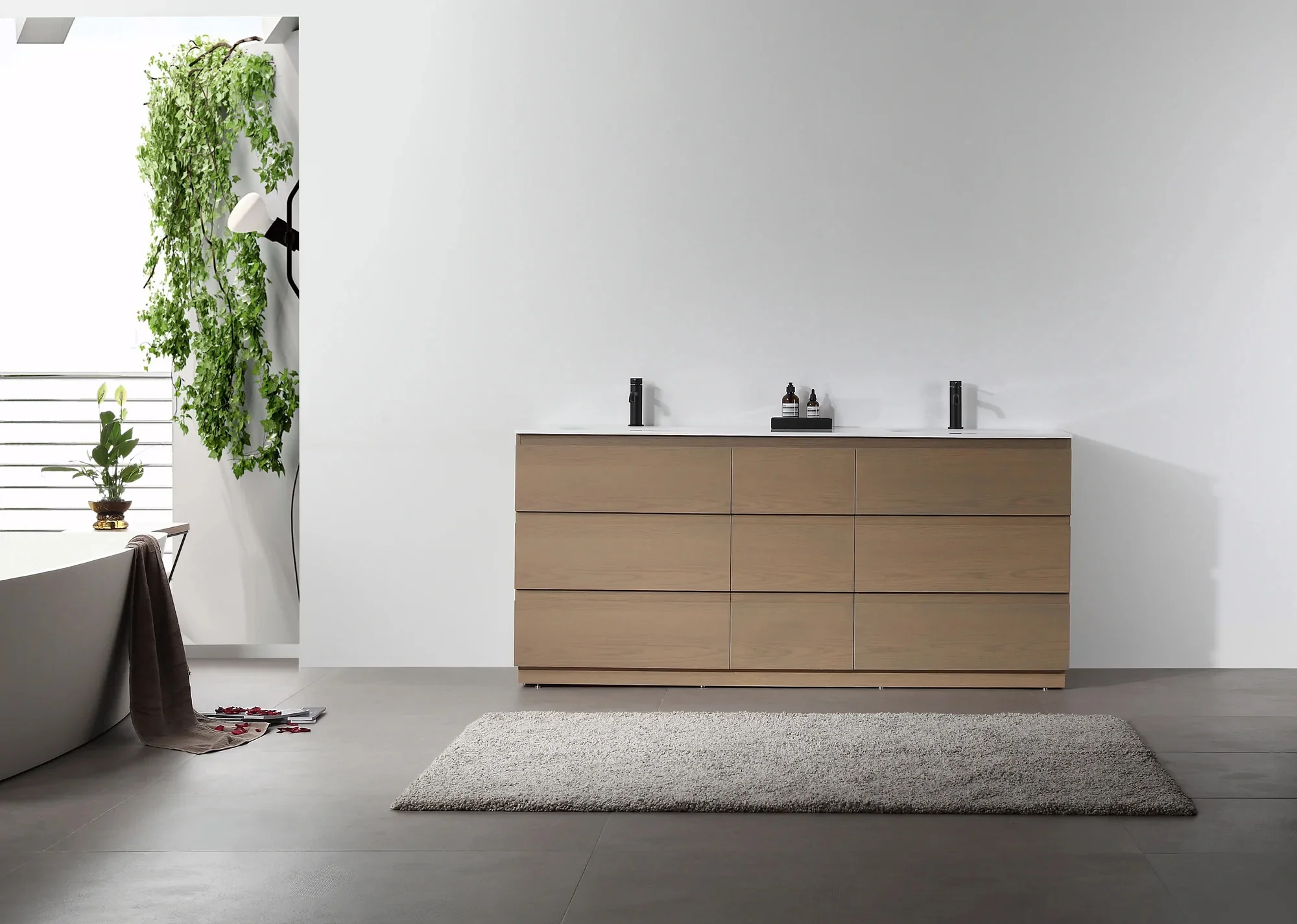 Modena Luxury Vanity (42"-72") 11 Modena Luxury Vanity (42"-72")