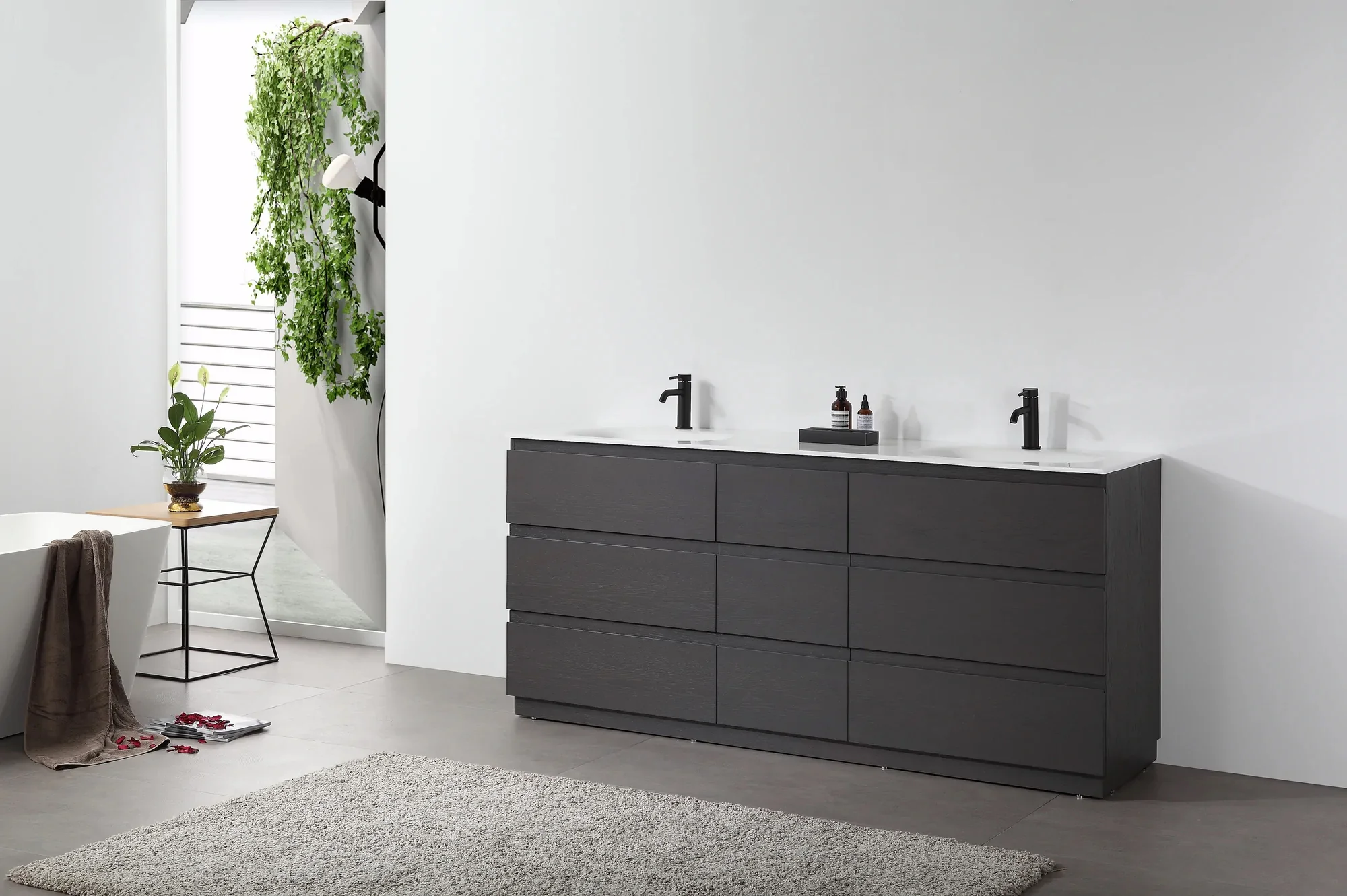 Modena Luxury Vanity (42"-72") 15 Modena Luxury Vanity (42"-72")