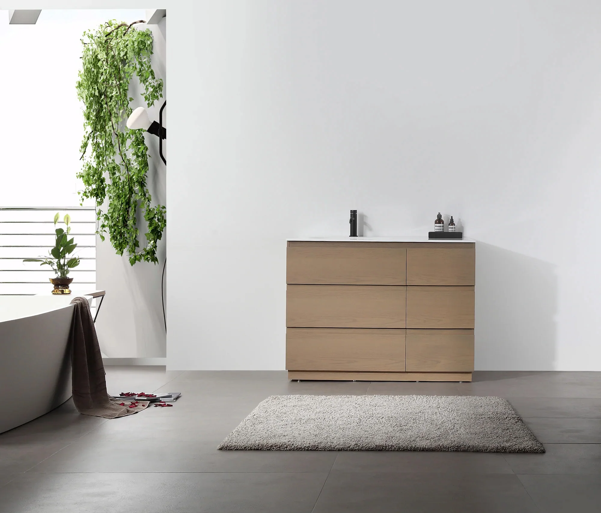Modena Luxury Vanity (42"-72") 22 Modena Luxury Vanity (42"-72")