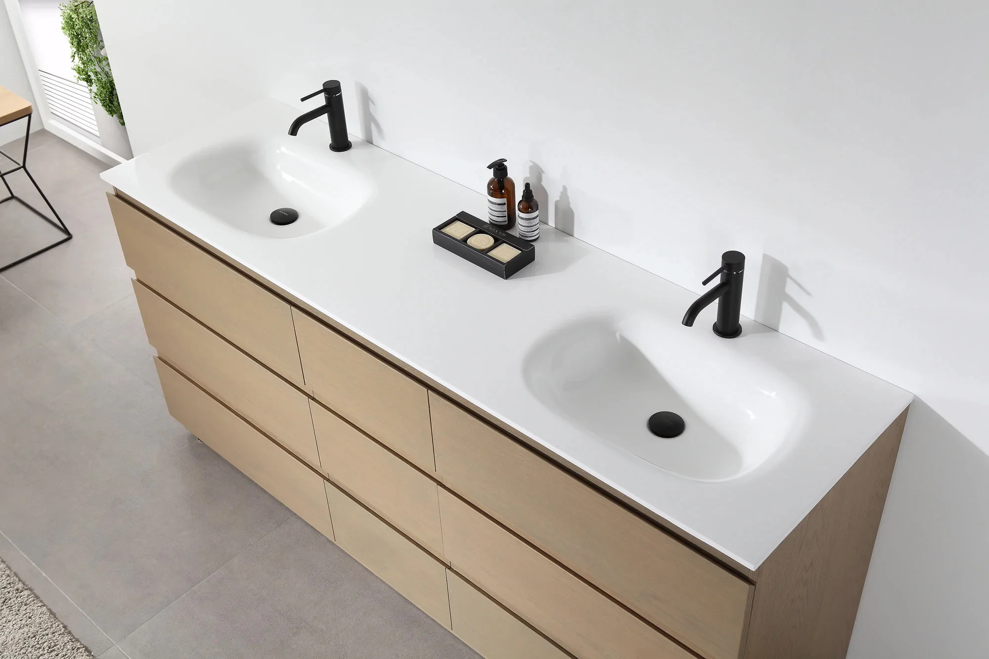 Modena Luxury Vanity (42"-72") 3 Modena Luxury Vanity (42"-72")