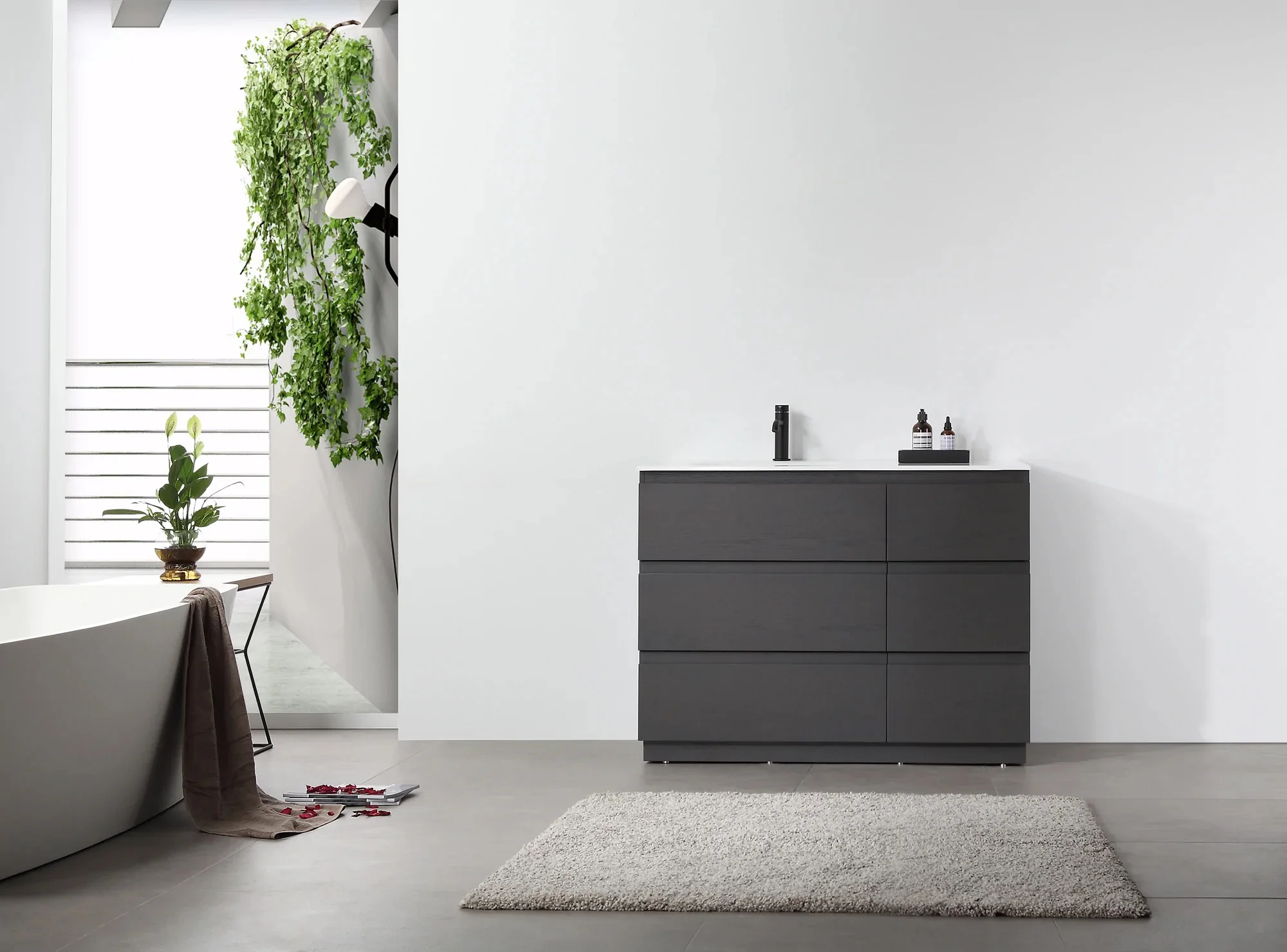 Modena Luxury Vanity (42"-72") 31 Modena Luxury Vanity (42"-72")