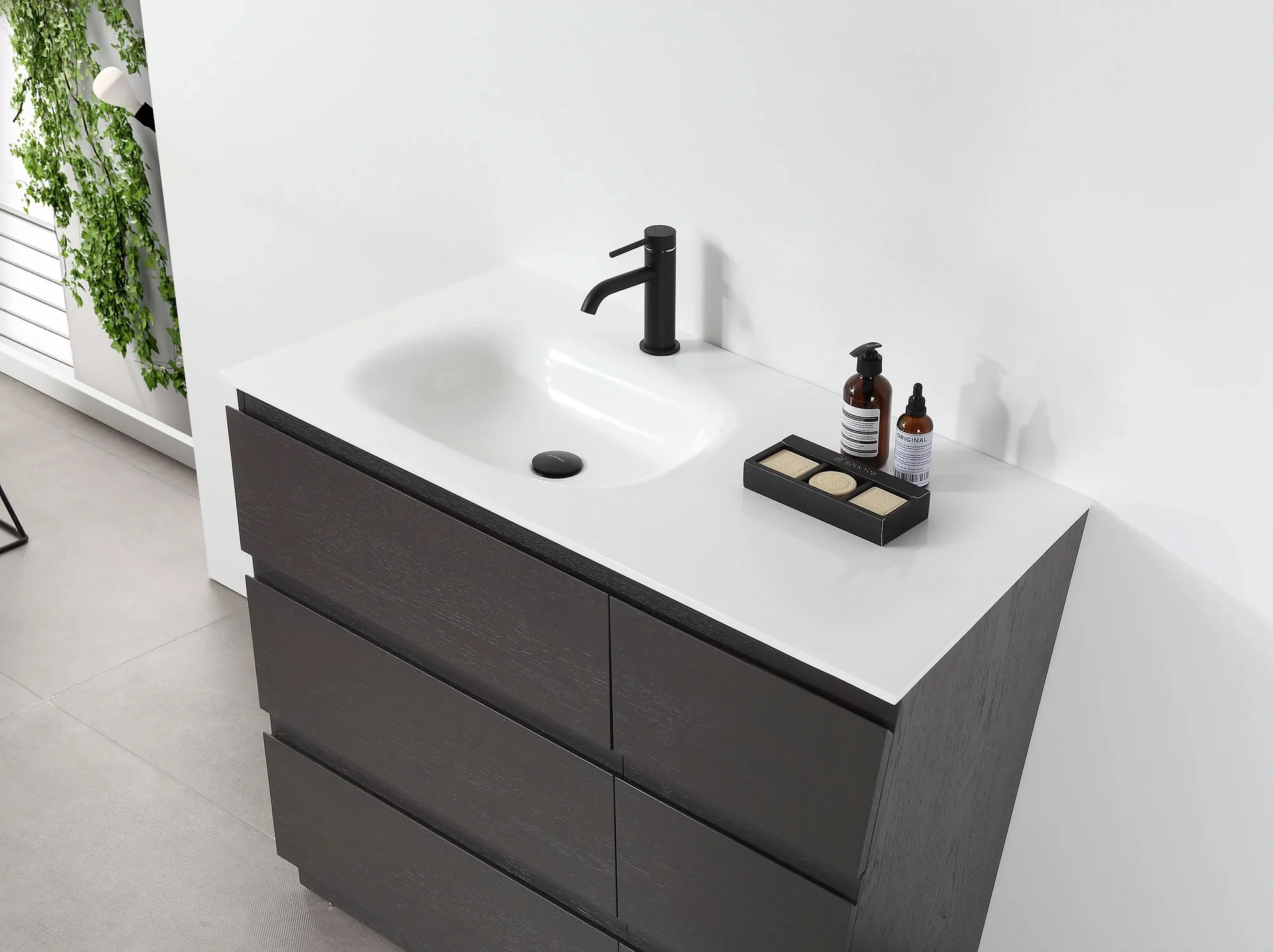 Modena Luxury Vanity (42"-72") 33 Modena Luxury Vanity (42"-72")