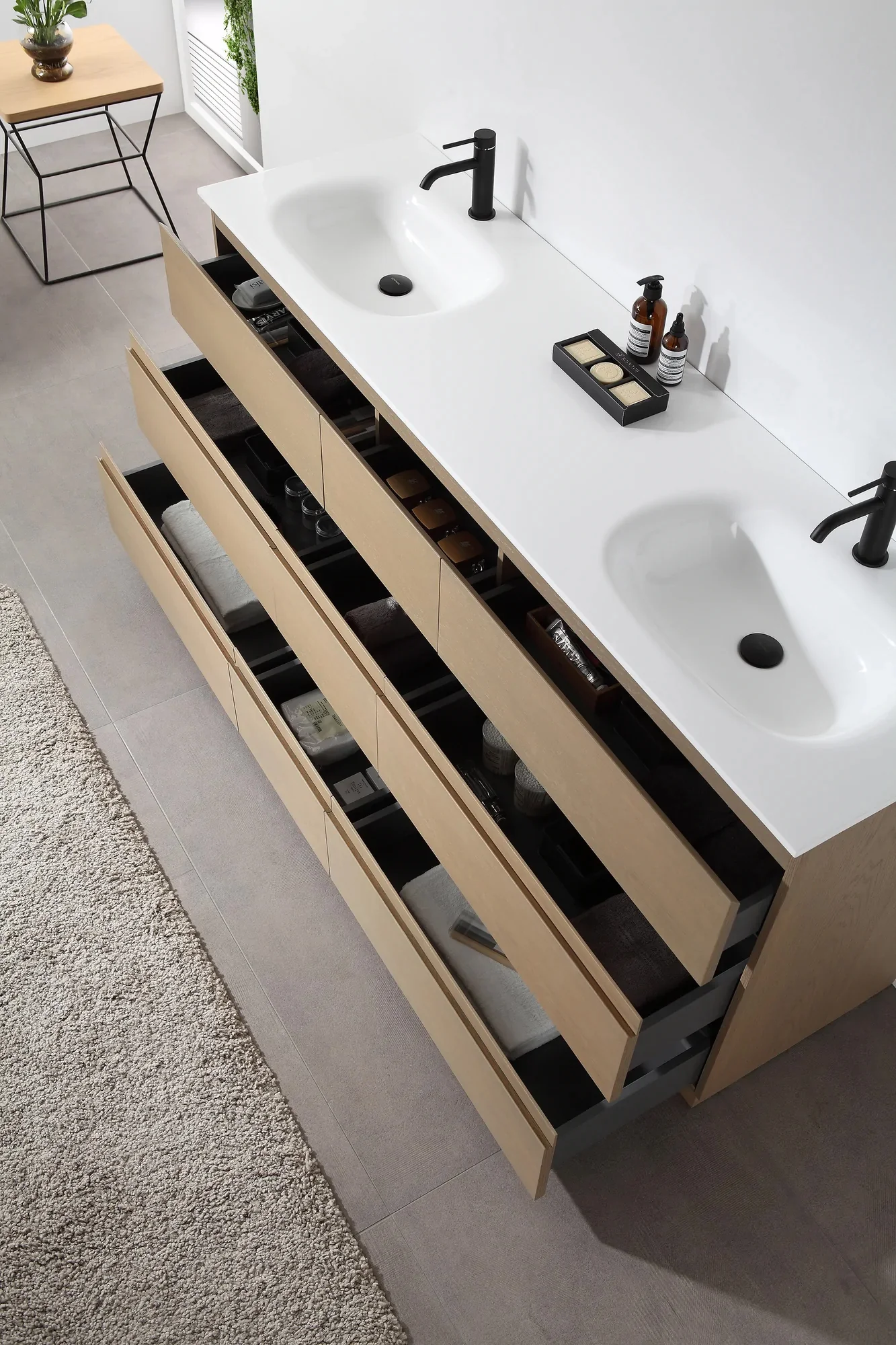 Modena Luxury Vanity (42"-72") 4 Modena Luxury Vanity (42"-72")