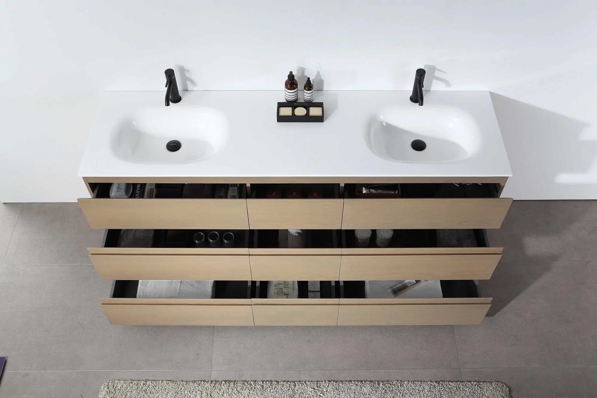 Modena Luxury Vanity (42"-72") 6 Modena Luxury Vanity (42"-72")