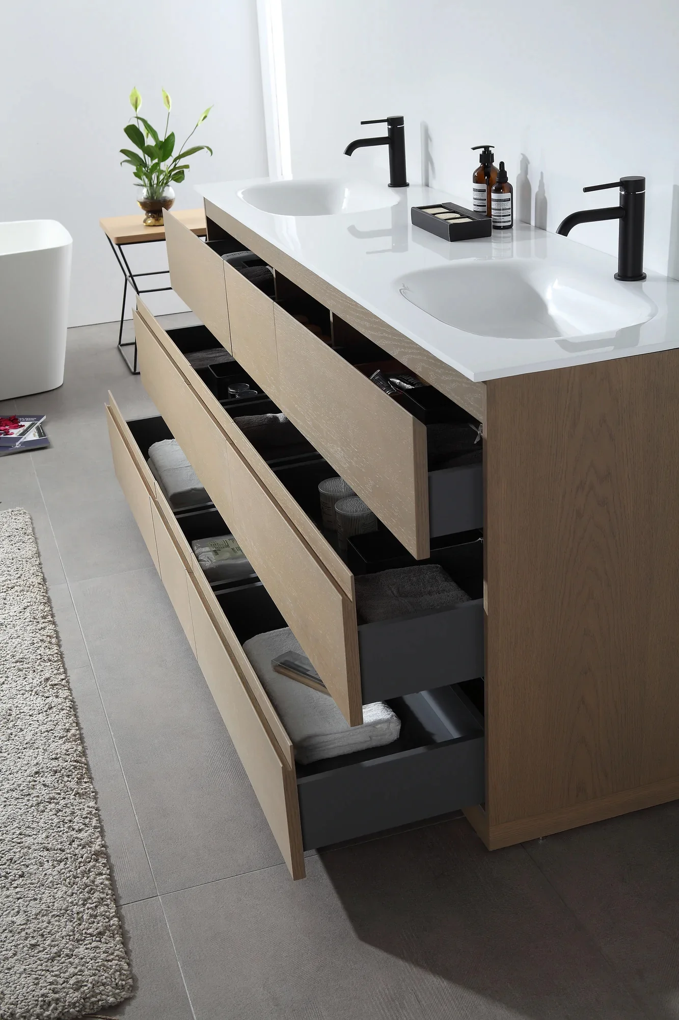 Modena Luxury Vanity (42"-72") 9 Modena Luxury Vanity (42"-72")