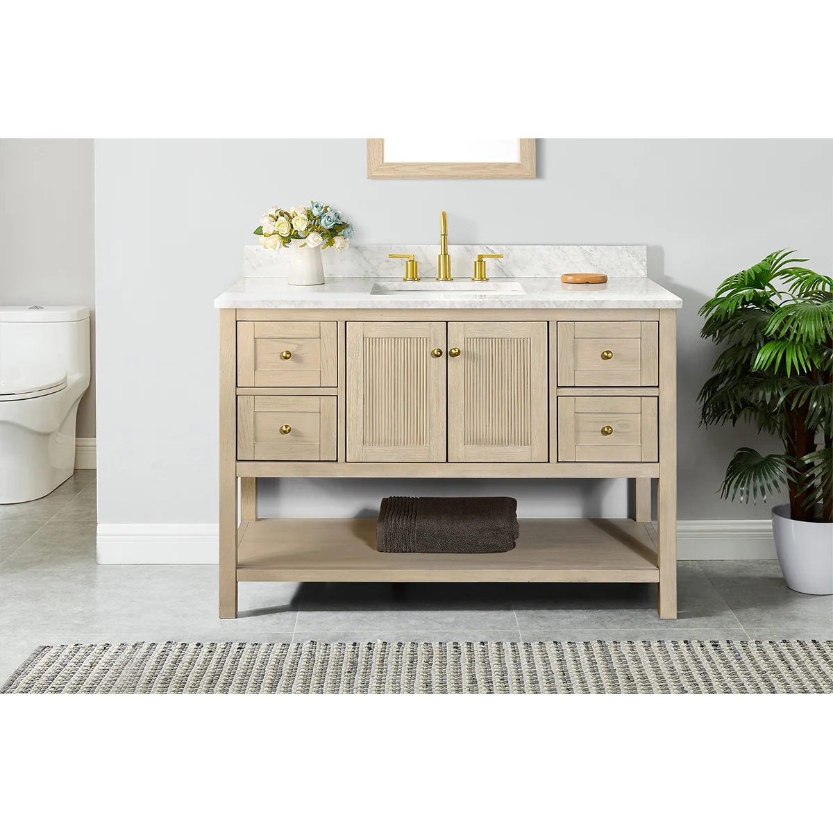 Chivery Modern Vanity (30"-61")