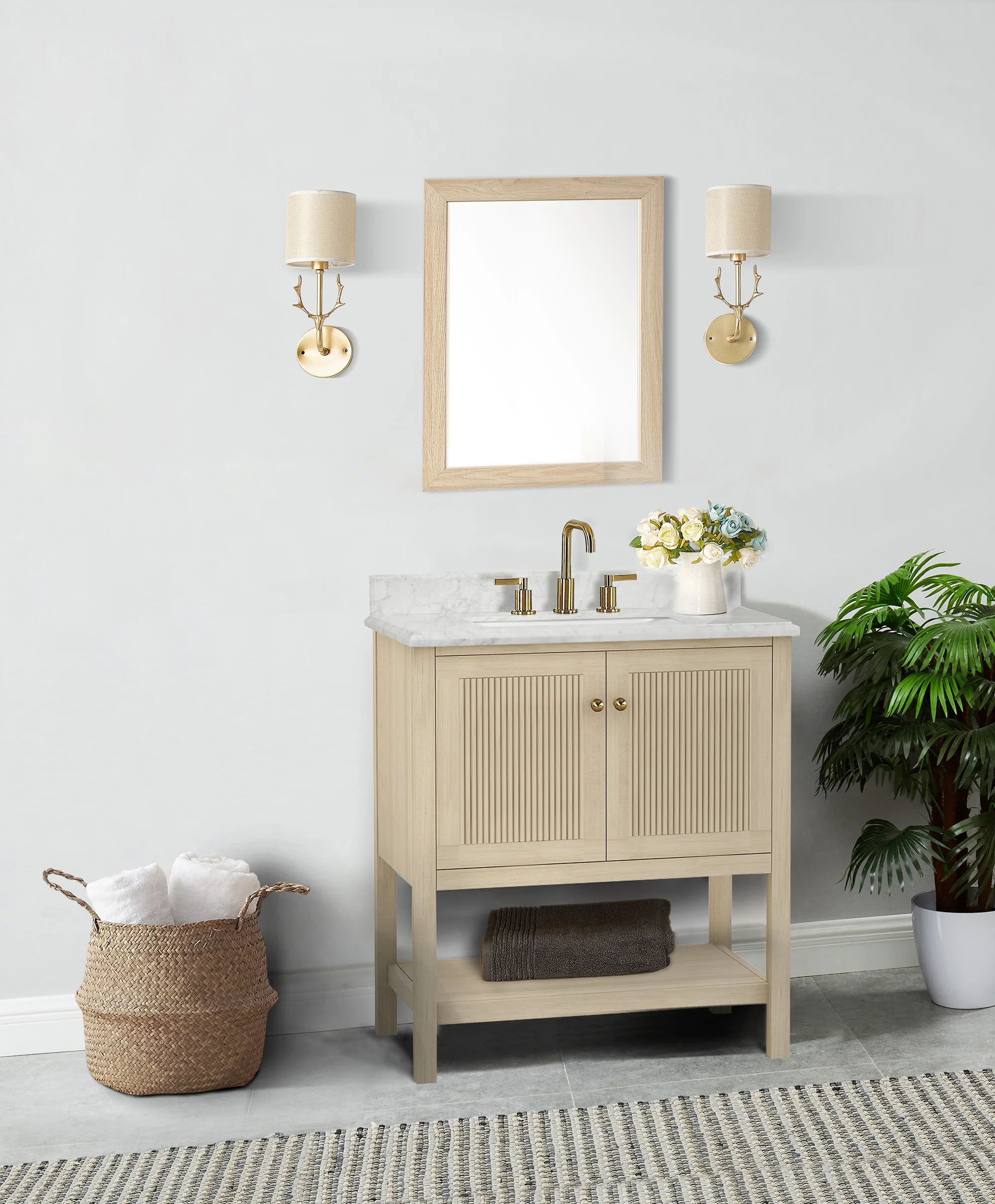 Chivery Modern Vanity (30"-61") 18 Chivery Modern Vanity (30"-61")