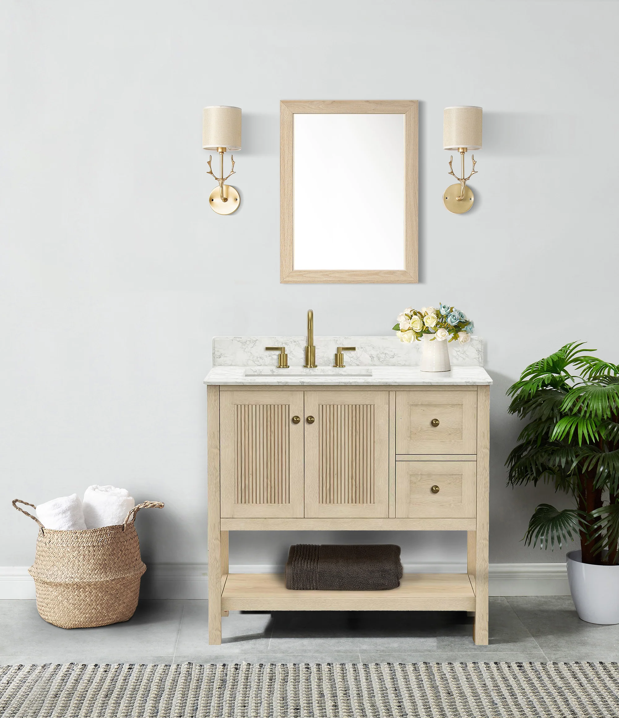 Chivery Modern Vanity (30"-61") 22 Chivery Modern Vanity (30"-61")