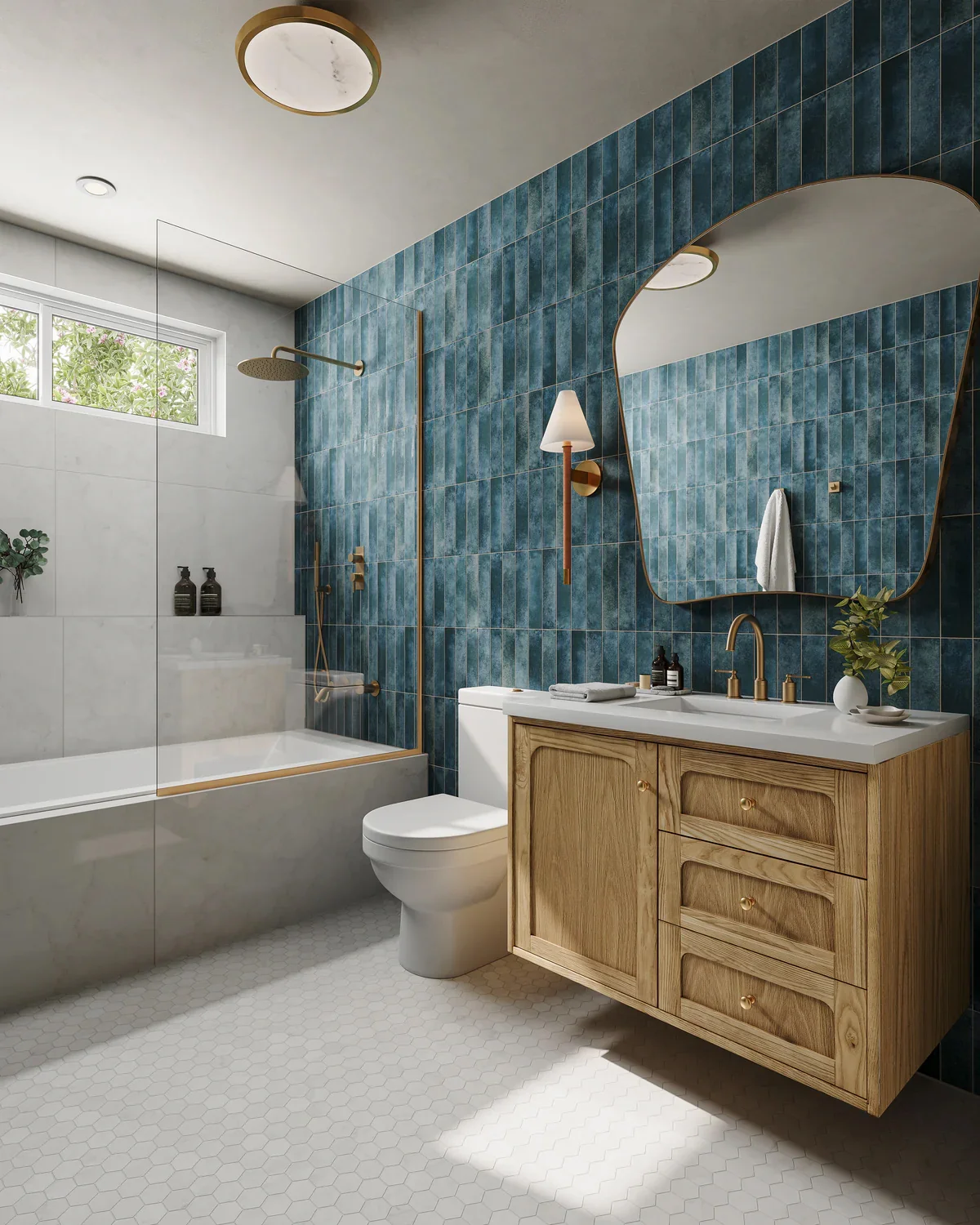 Essen Mid-Century Bathroom Vanity (30"-72") 119 Essen Mid-Century Bathroom Vanity (30"-72")