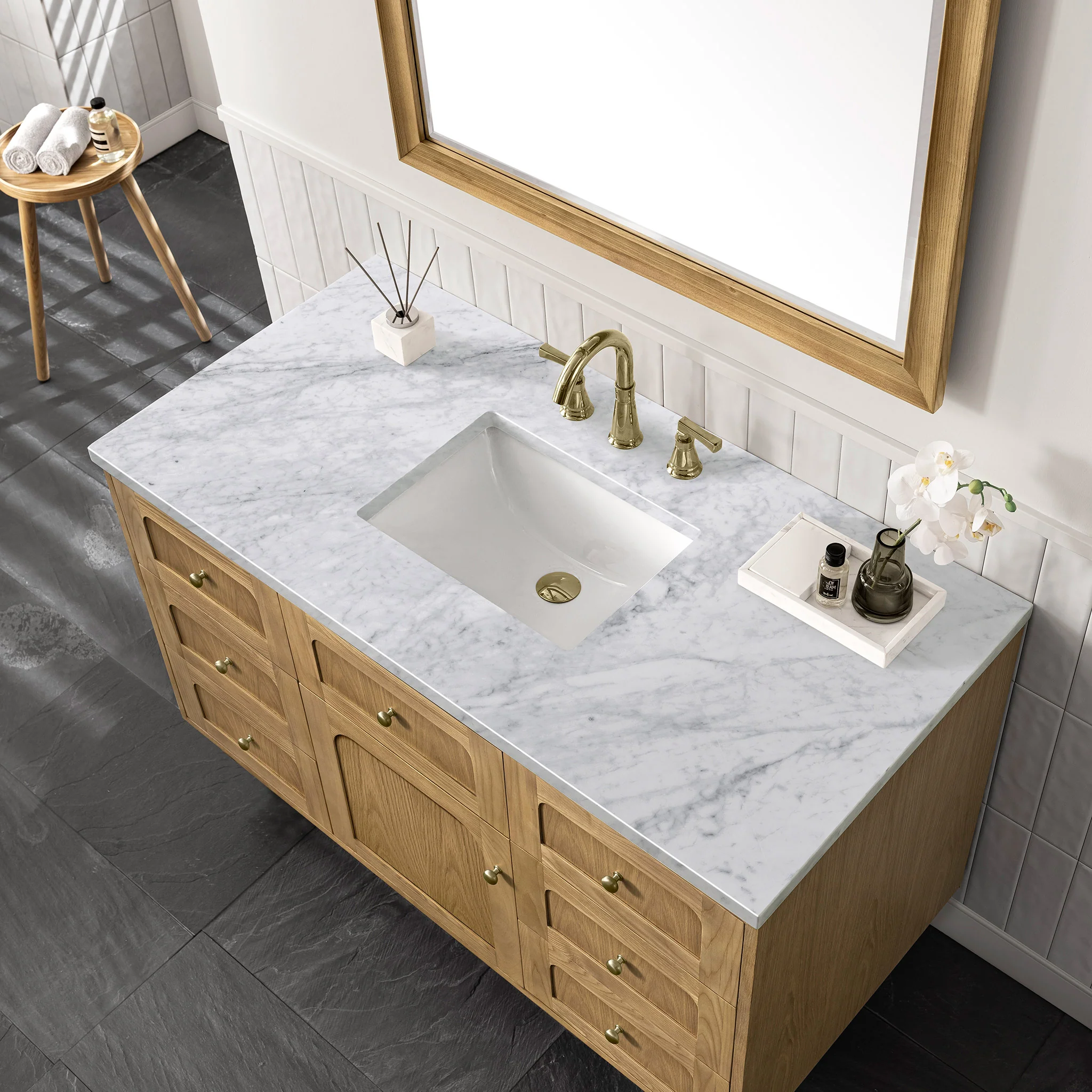 Essen Mid-Century Bathroom Vanity (30"-72") 139 Essen Mid-Century Bathroom Vanity (30"-72")