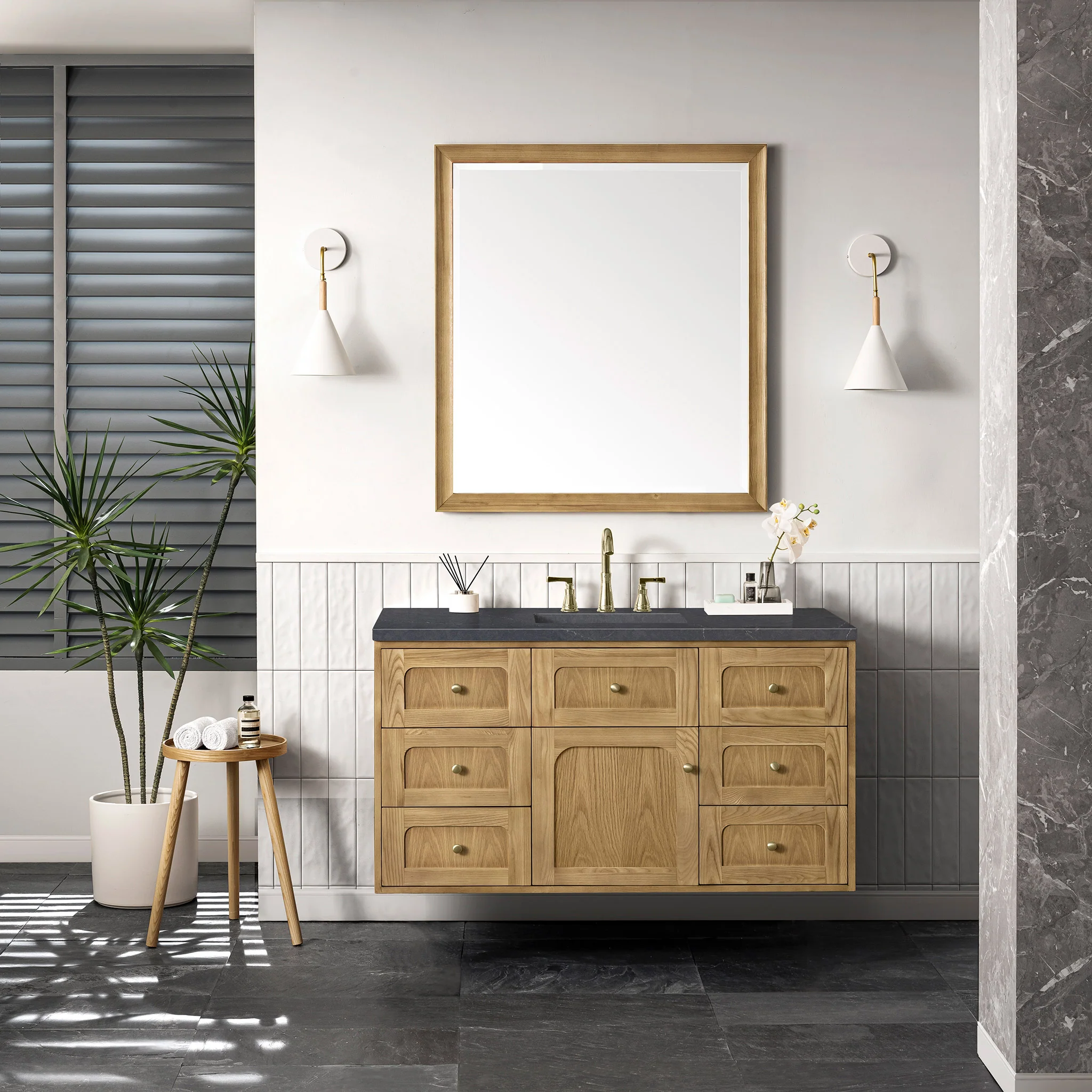 Essen Mid-Century Bathroom Vanity (30"-72") 148 Essen Mid-Century Bathroom Vanity (30"-72")