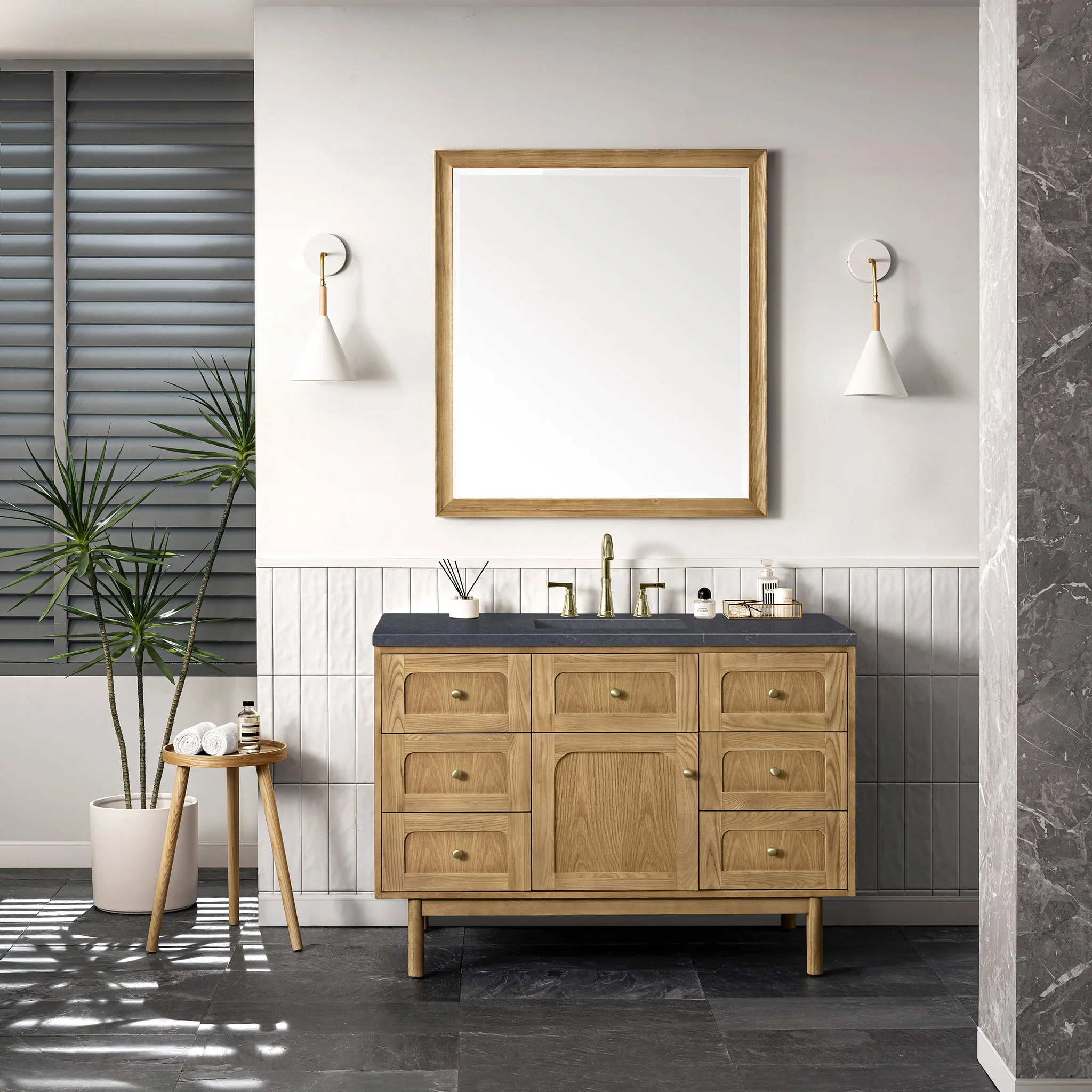 Essen Mid-Century Bathroom Vanity (30"-72") 152 Essen Mid-Century Bathroom Vanity (30"-72")