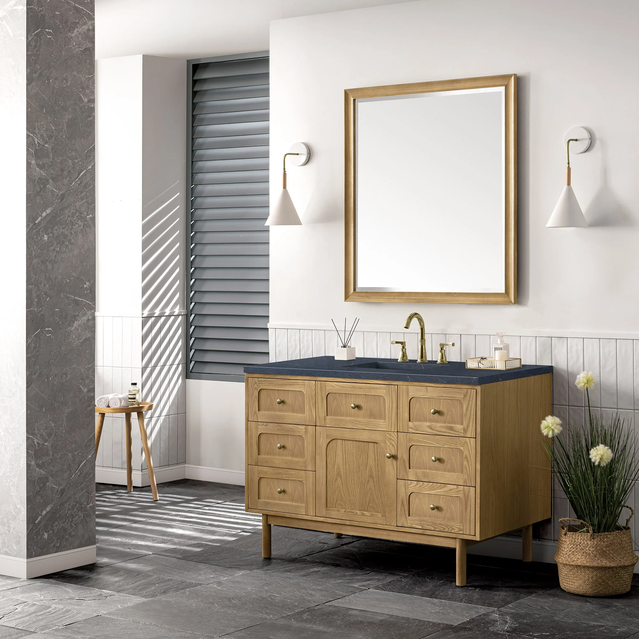 Essen Mid-Century Bathroom Vanity (30"-72") 153 Essen Mid-Century Bathroom Vanity (30"-72")