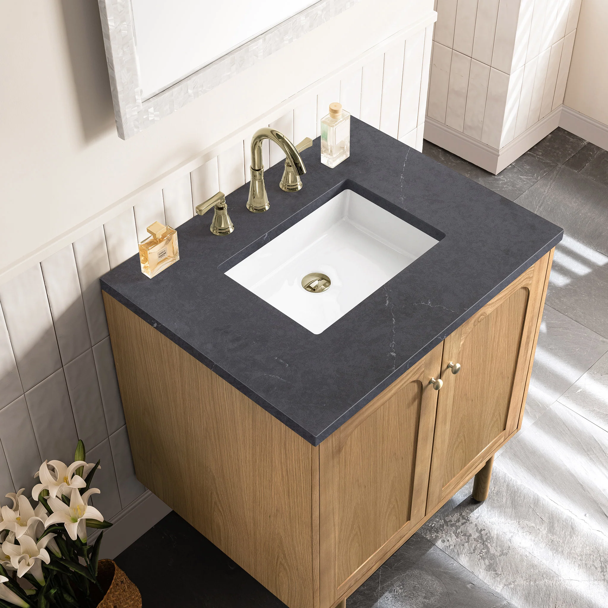 Essen Mid-Century Bathroom Vanity (30"-72") 20 Essen Mid-Century Bathroom Vanity (30"-72")