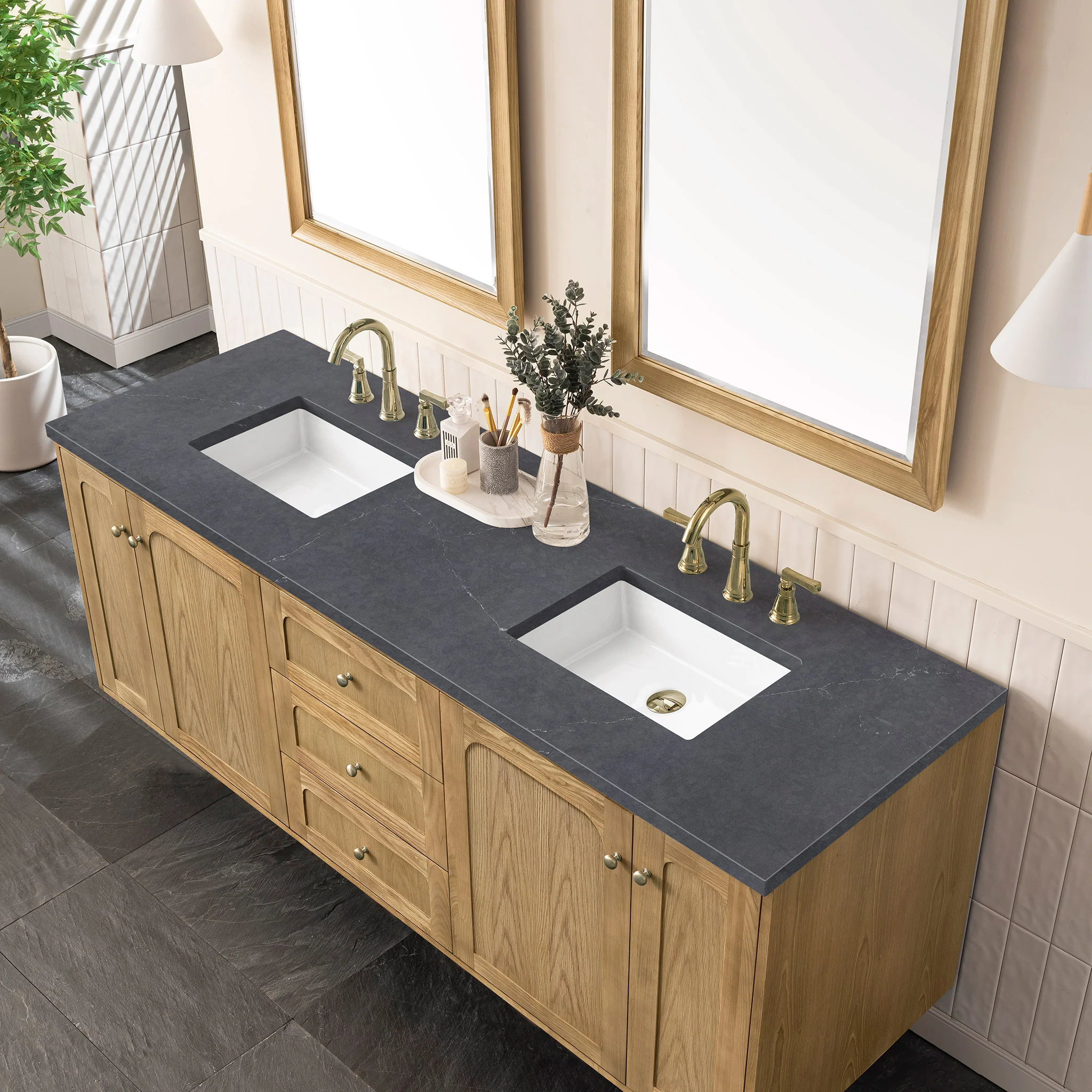 Essen Mid-Century Bathroom Vanity (30"-72") 213 Essen Mid-Century Bathroom Vanity (30"-72")