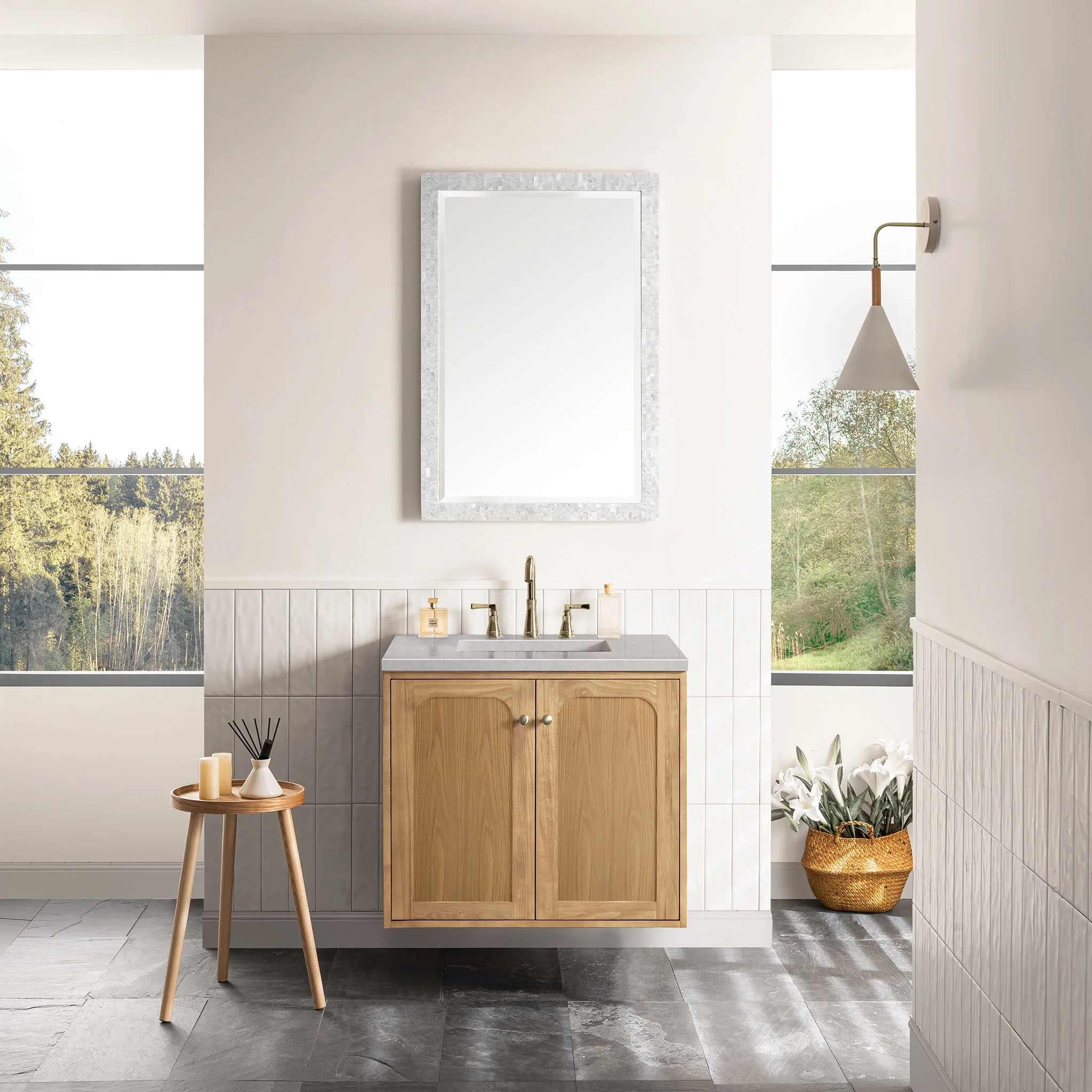 Essen Mid-Century Bathroom Vanity (30"-72") 43 Essen Mid-Century Bathroom Vanity (30"-72")