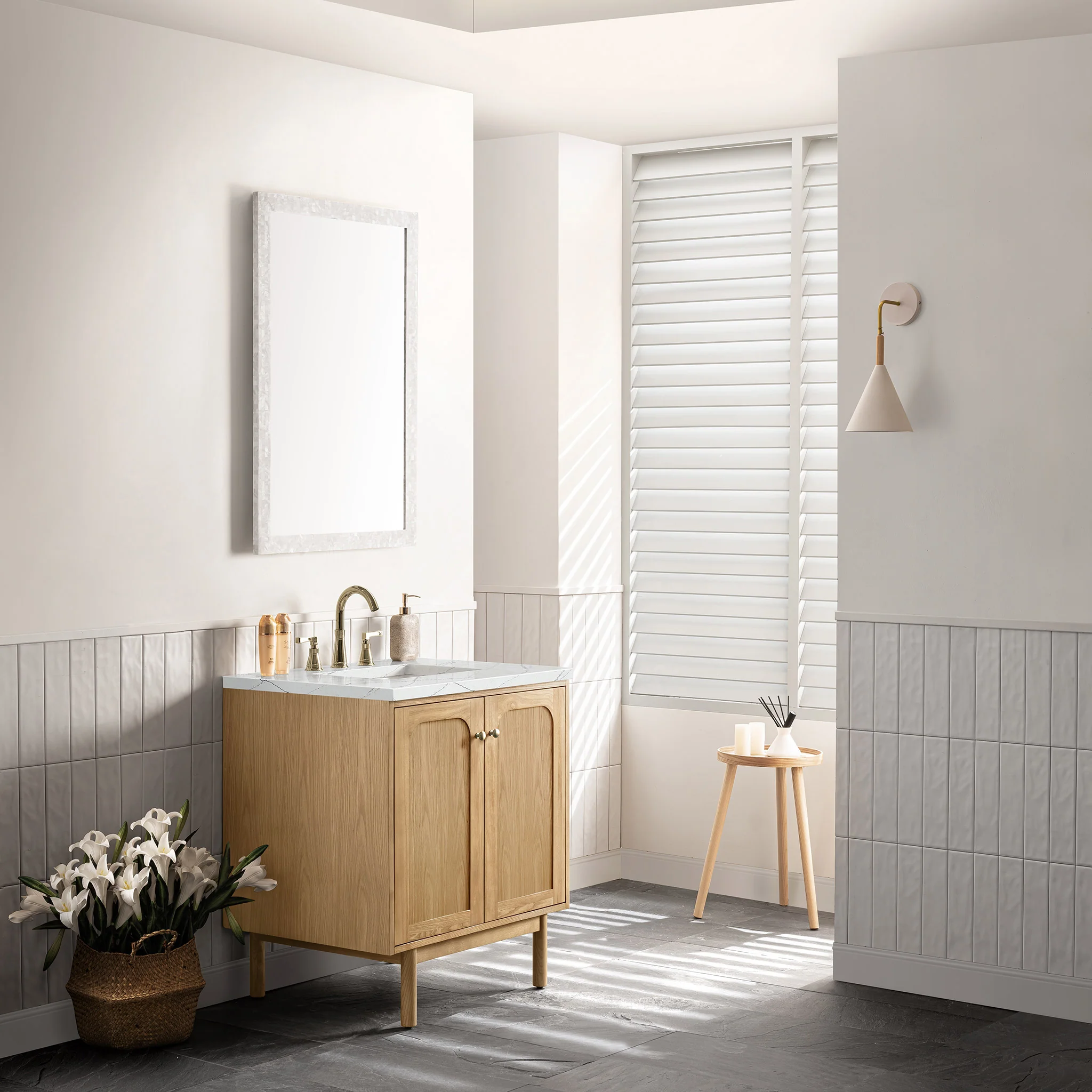 Essen Mid-Century Bathroom Vanity (30"-72") 57 Essen Mid-Century Bathroom Vanity (30"-72")