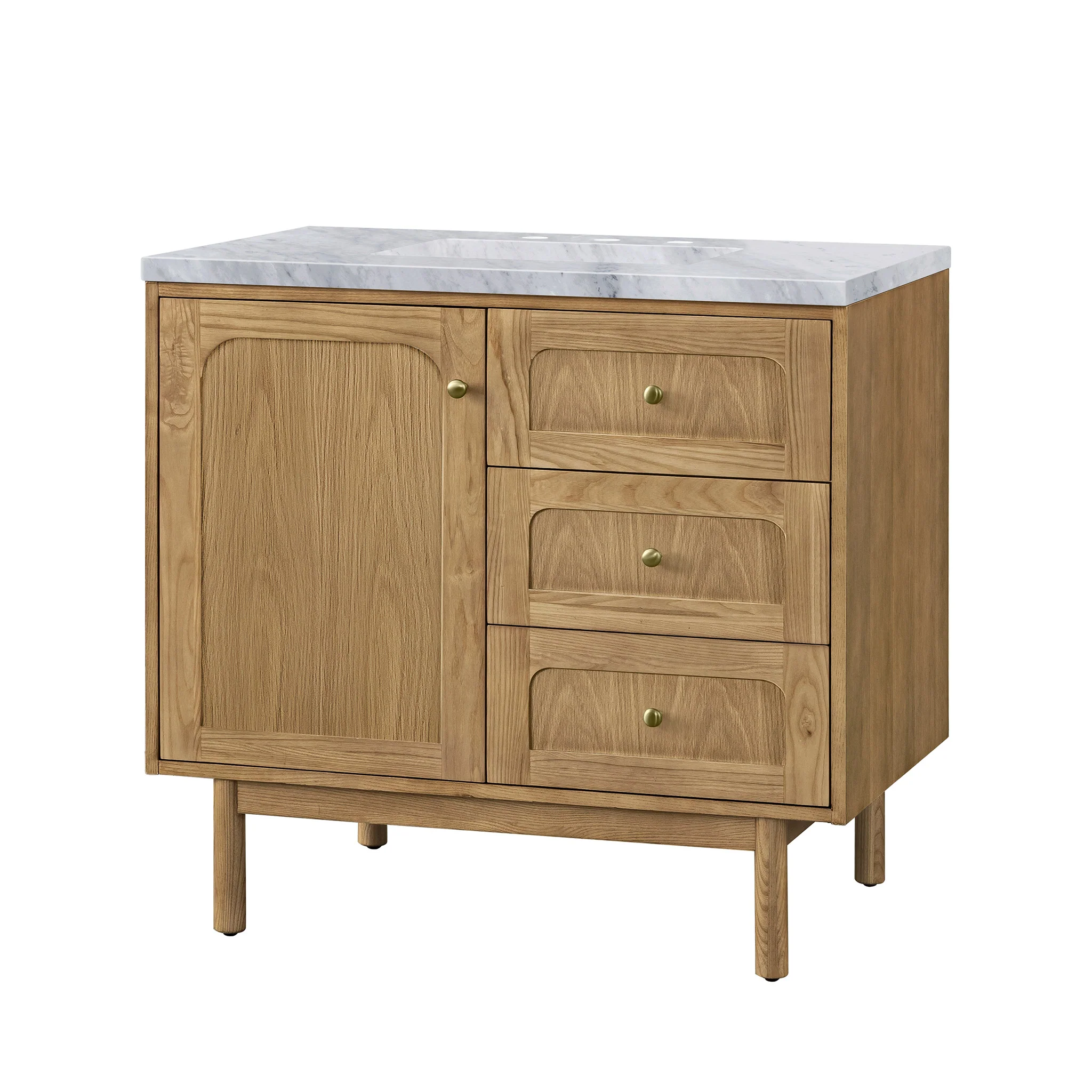 Essen Mid-Century Bathroom Vanity (30"-72") 86 Essen Mid-Century Bathroom Vanity (30"-72")